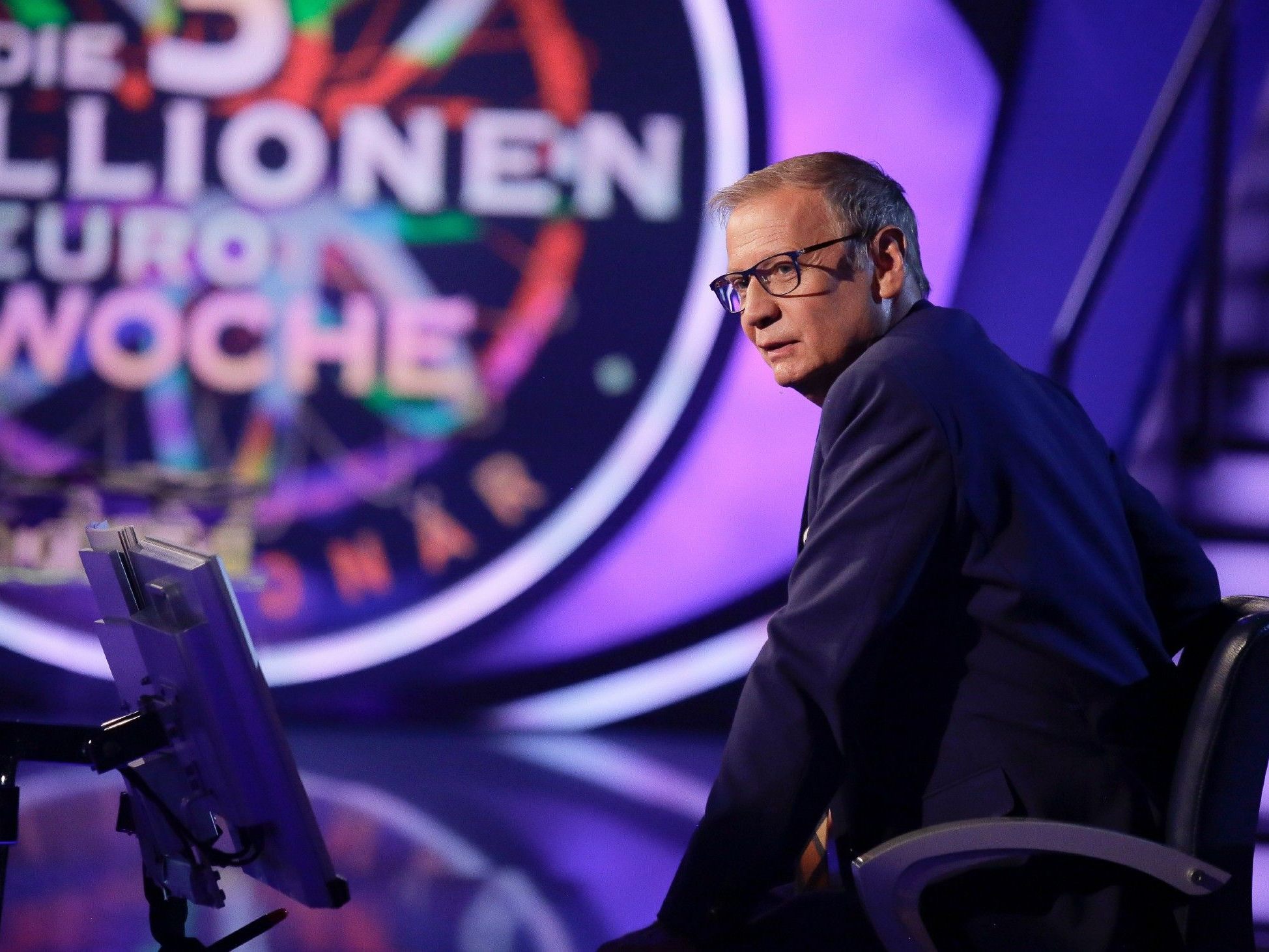 Moderator Günther Jauch.