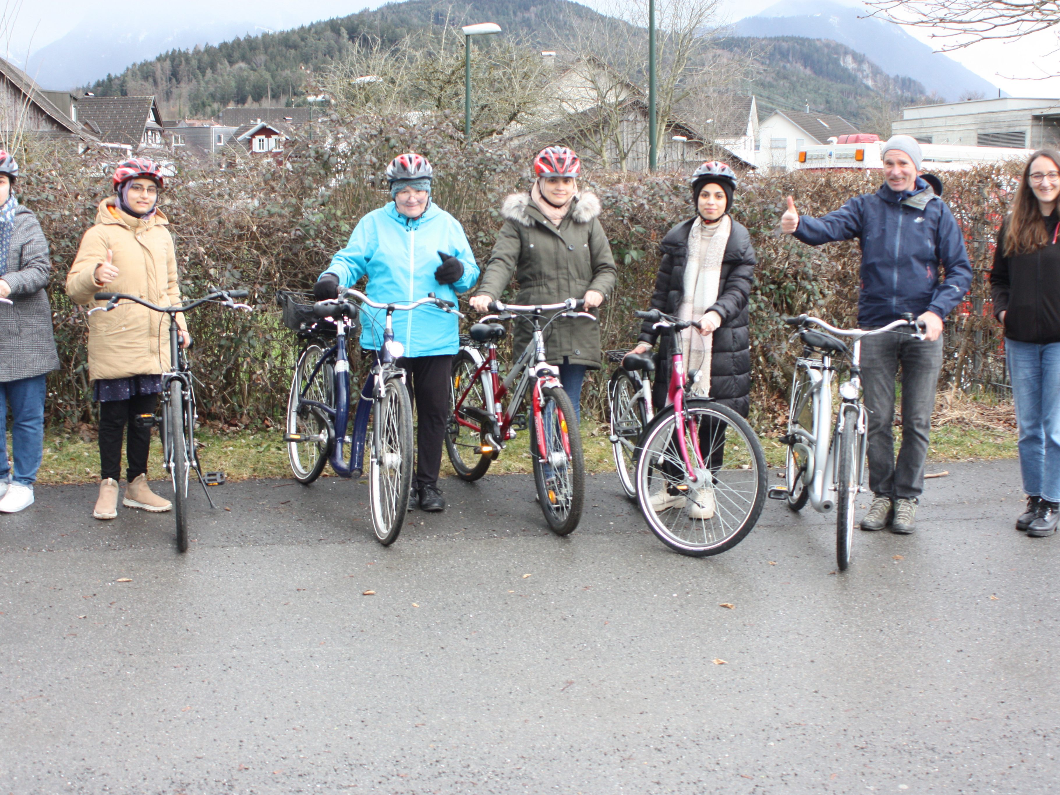 Der Fahrradkurs in Rankweil ist speziell für die ausländischen Frauen. Der Fahrradkurs in Rankweil ist speziell für die ausländischen Frauen.