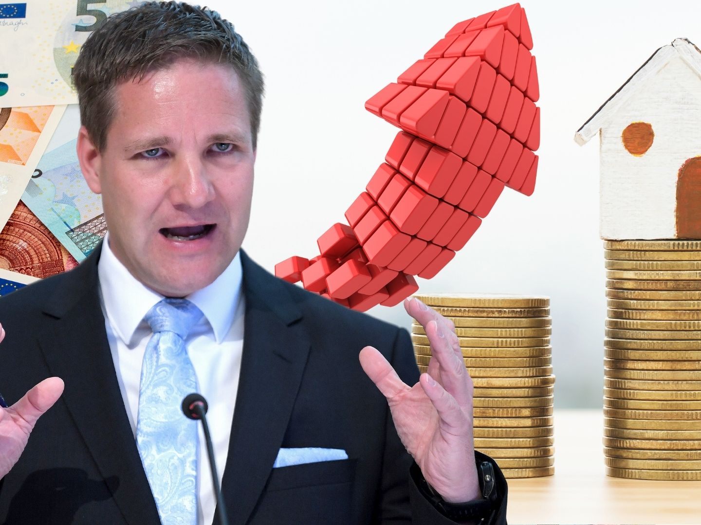 Nationalbank-Vize Haber: Kostenbelastung für Haushalte und Unternehmen bei variablen Krediten Nationalbank-Vize Haber: Kostenbelastung für Haushalte und Unternehmen bei variablen Krediten