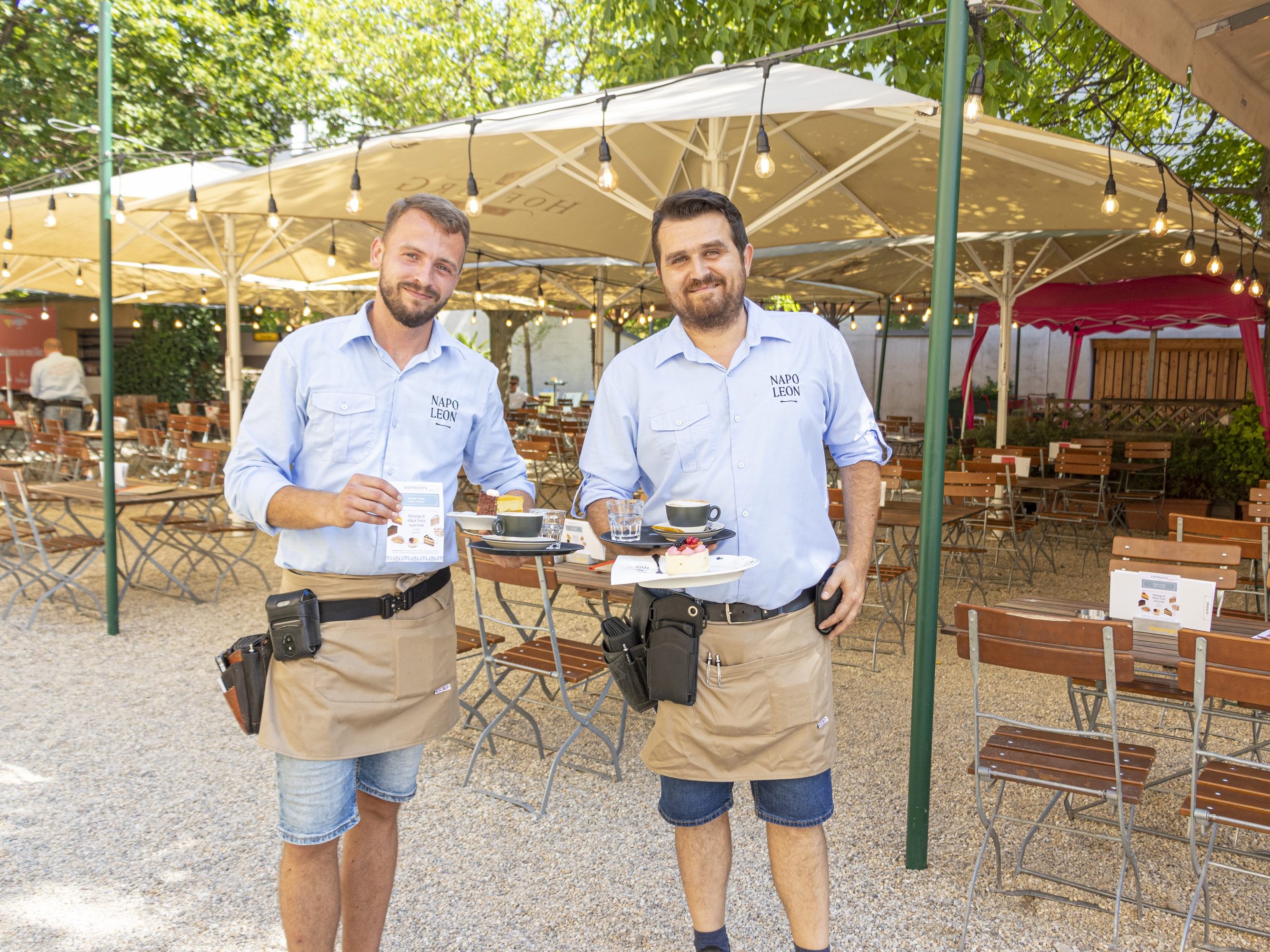 Die "Querfeld"-Betriebe laden zum Schanigarten-Hopping in Wien. Die "Querfeld"-Betriebe laden zum Schanigarten-Hopping in Wien.