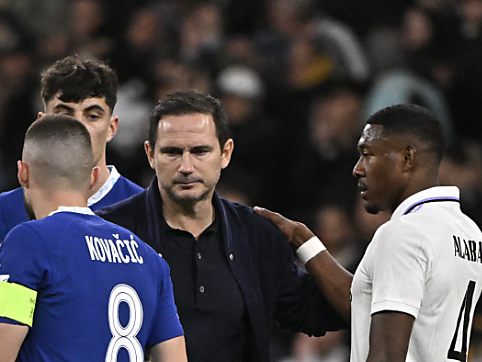 Lampard und Alaba treffen am Dienstag aufeinander Lampard und Alaba treffen am Dienstag aufeinander