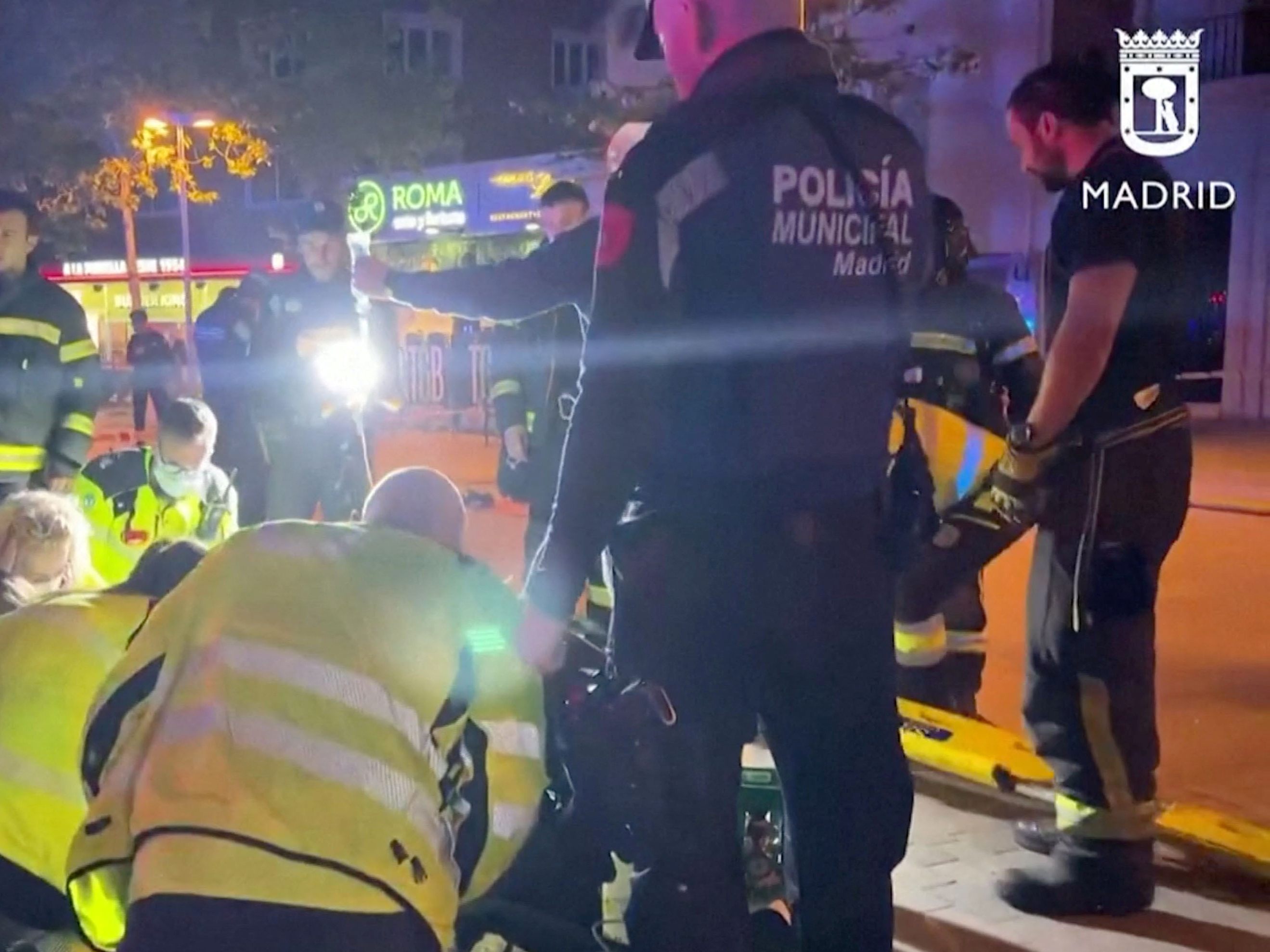 Tragödie in Madrid.