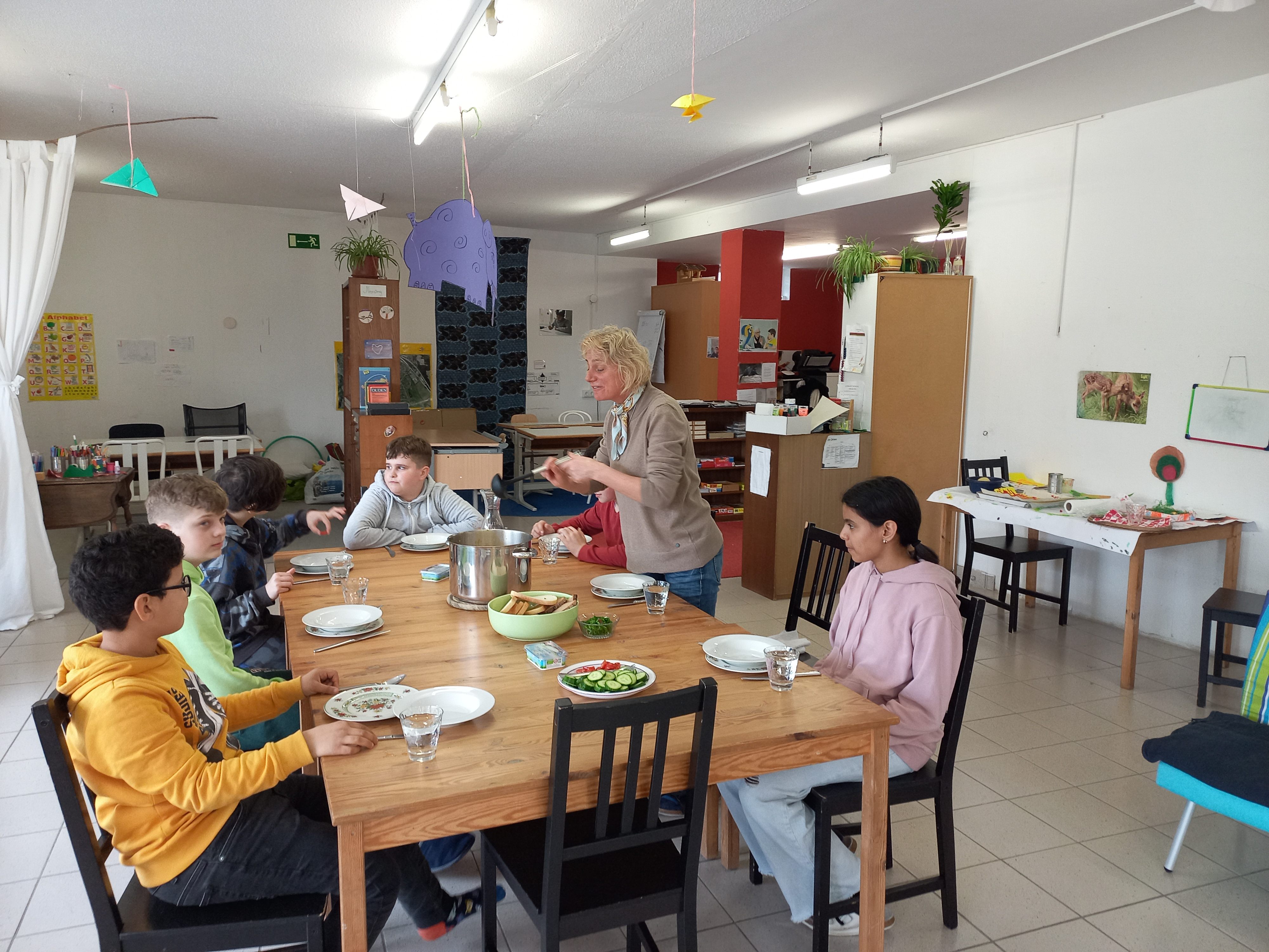 Kochen macht schon Spaß, das gemeinsame Essen erst recht. Kochen macht schon Spaß, das gemeinsame Essen erst recht.