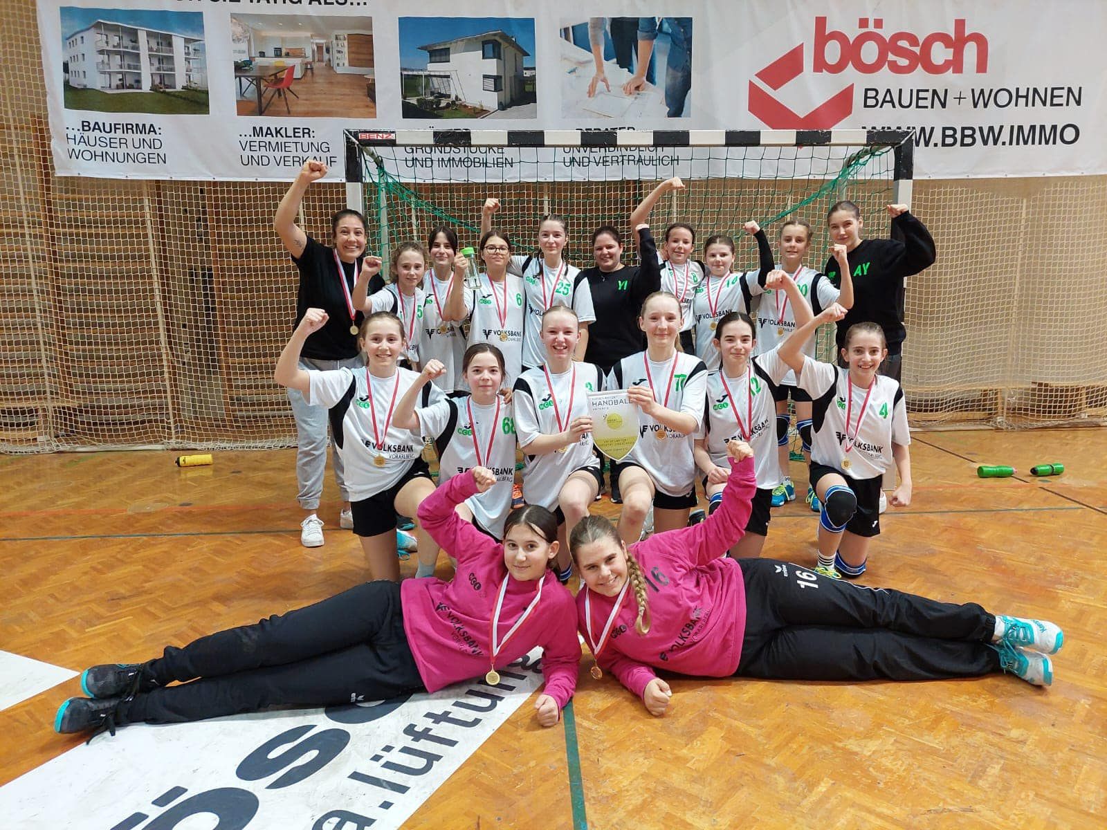 Die wu12 des HC Lustenau sind Landesmeister Die wu12 des HC Lustenau sind Landesmeister
