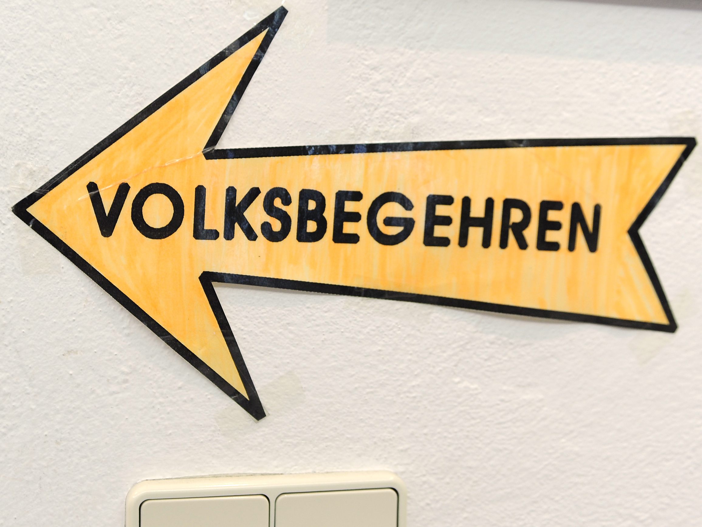 Sieben Volksbegehren liegen ab Montag zur Unterschrift auf.