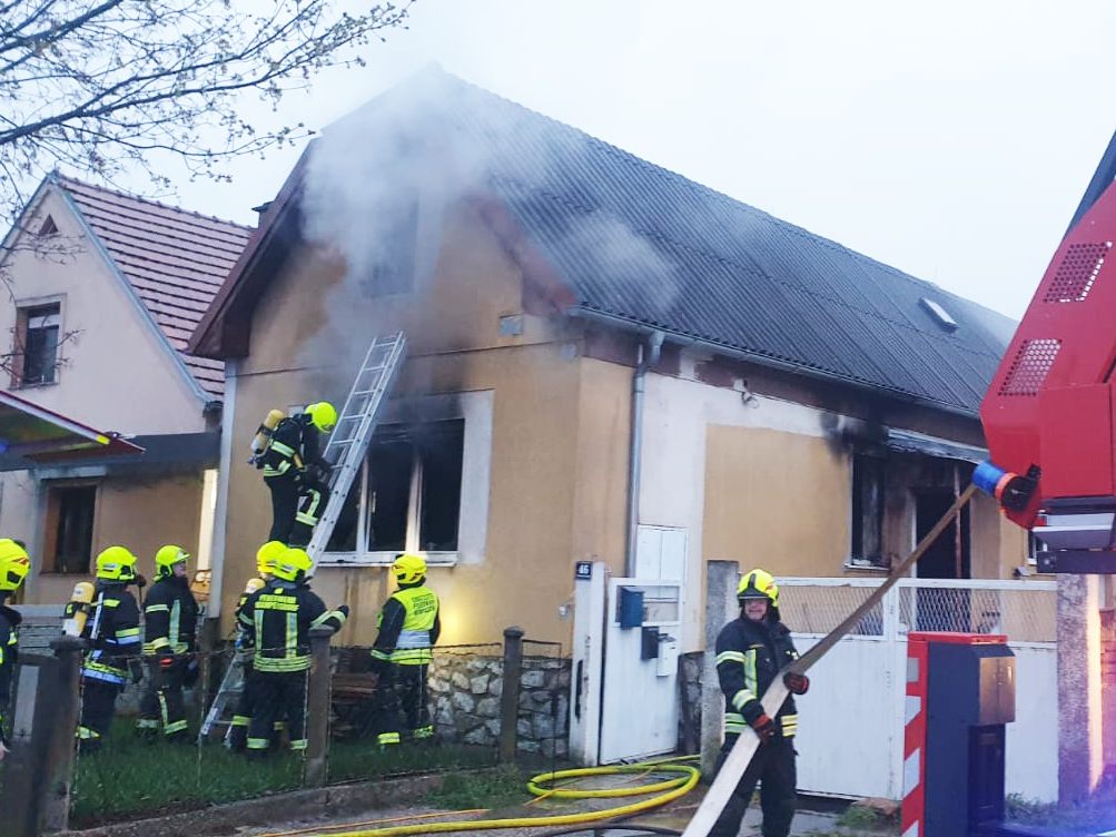 Im Burgenland kam es zu einem schweren Wohnungsbrand.