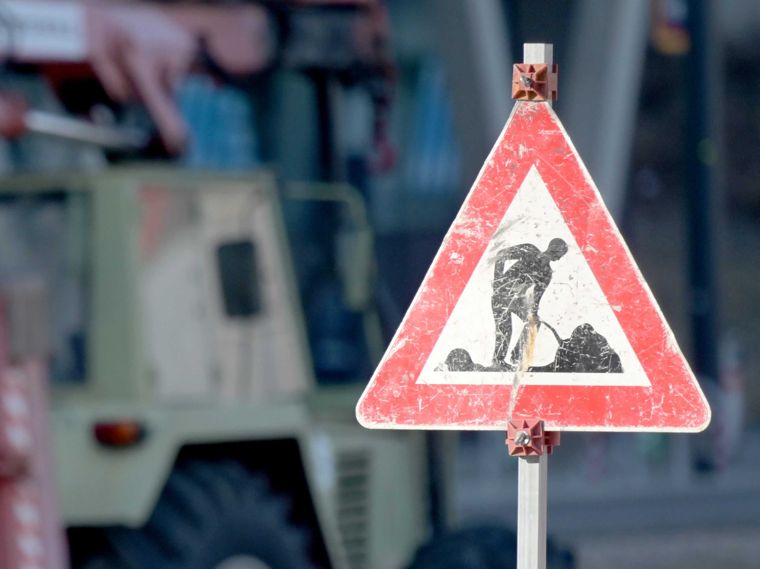 In der Erzherzog-Karl-Straße wir gebaut.