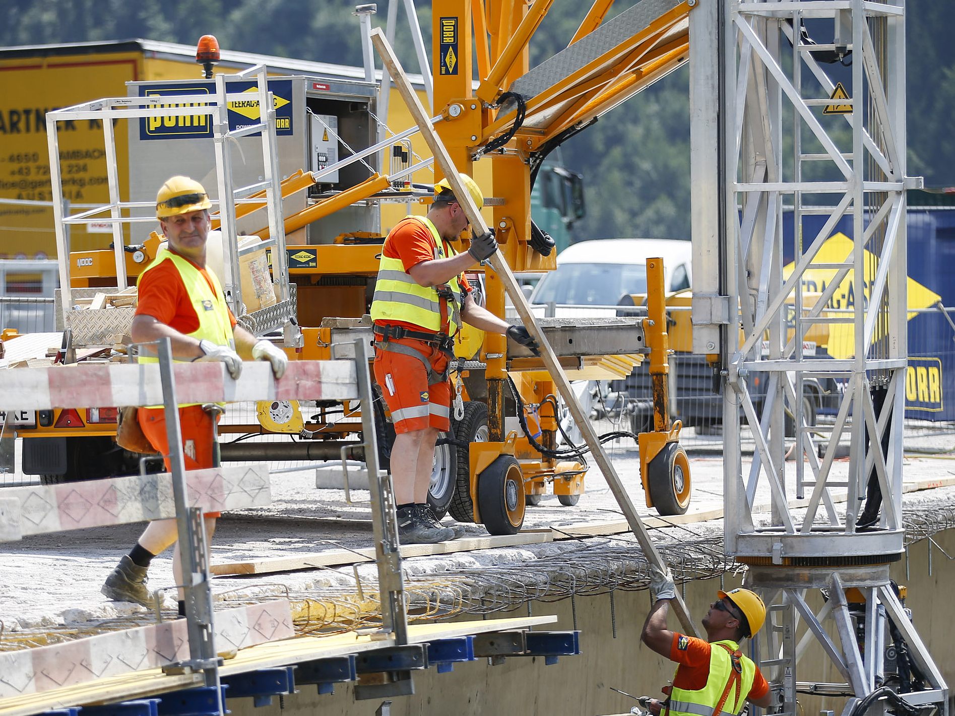 Die Generalsanierung der A1 im Bereich des Knoten Steinhäusl beginnt.