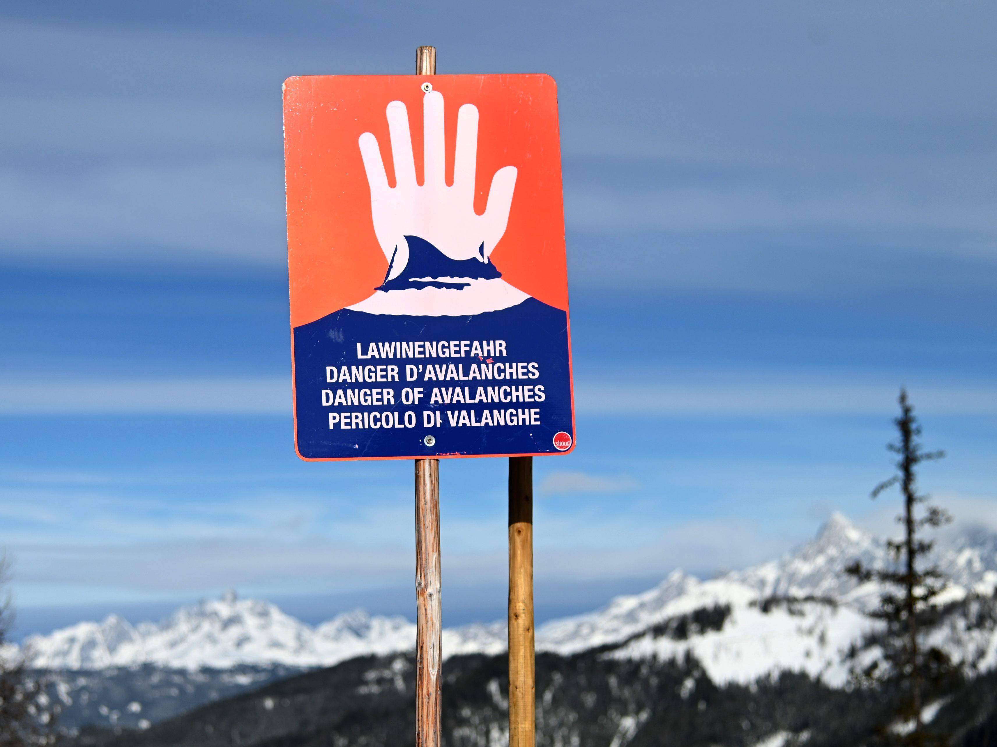 In den Ybbstaler Alpen herrscht Lawinengefahr. In den Ybbstaler Alpen herrscht Lawinengefahr.