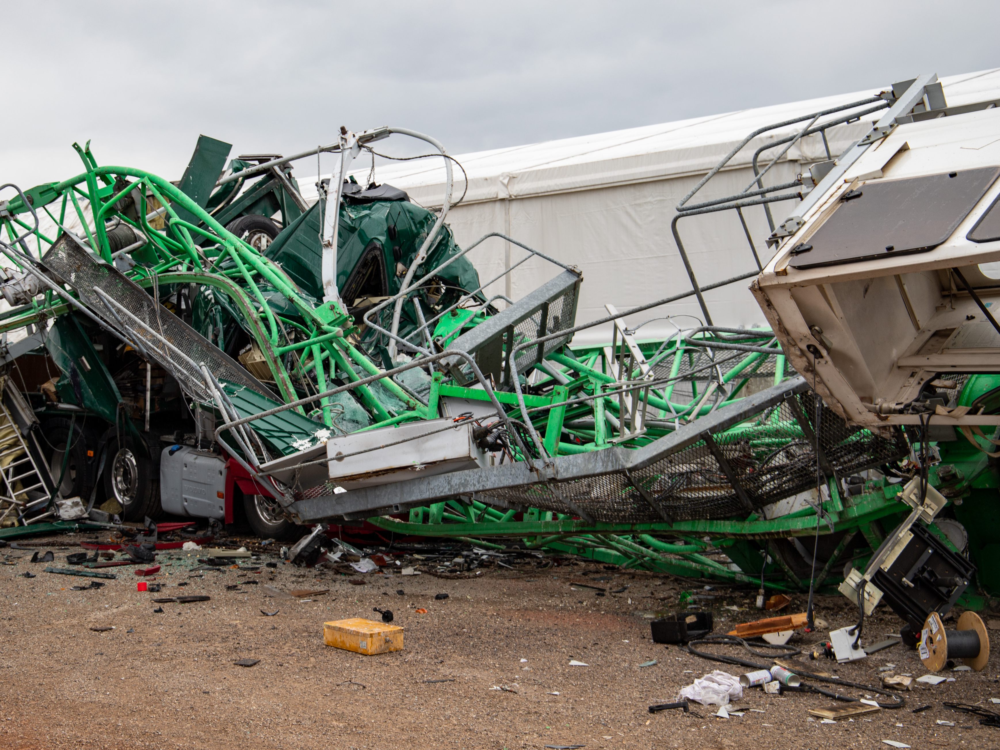 Bei dem Kran-Unfall ist ein 59-Jähriger ums Leben gekommen.