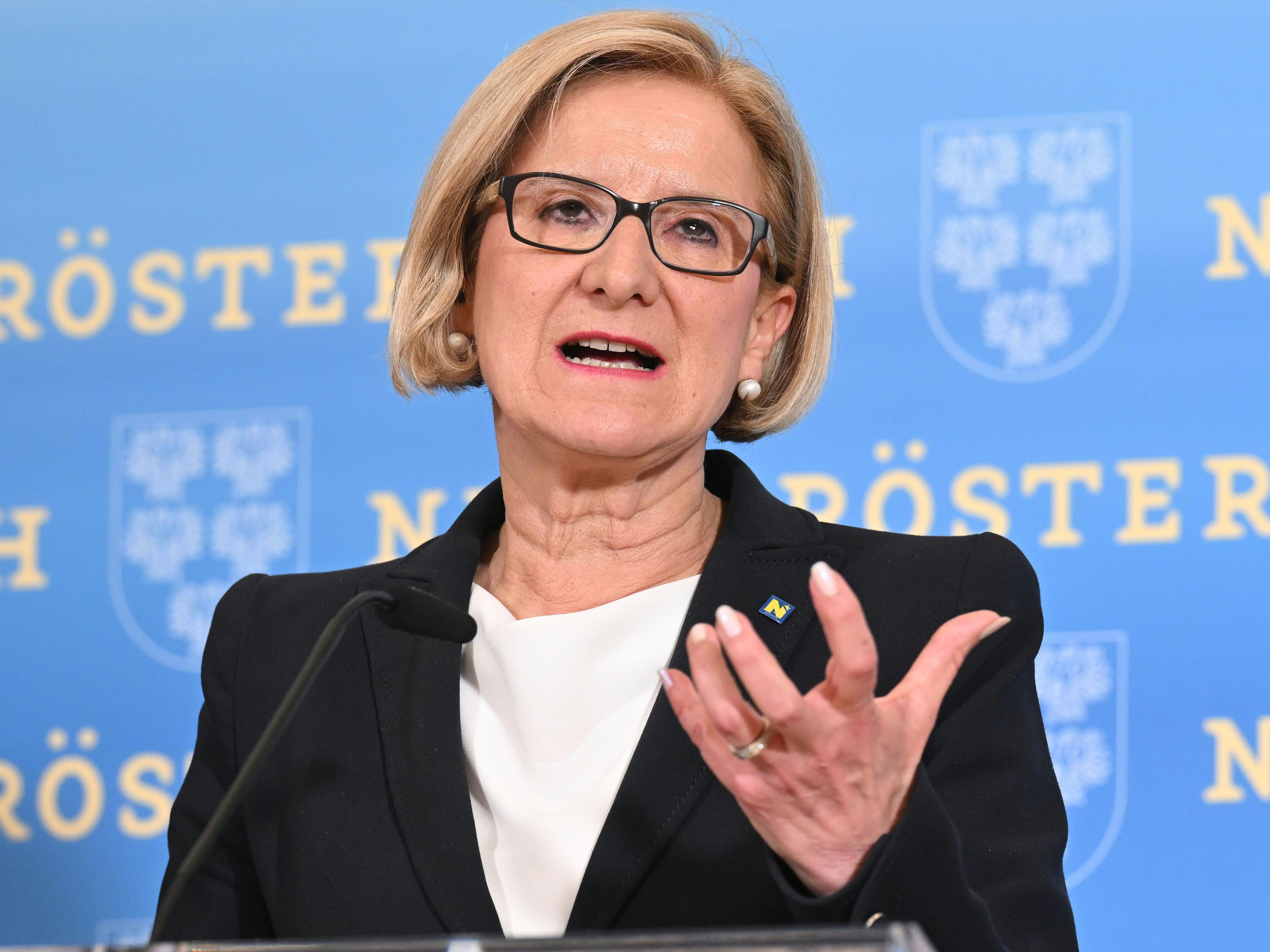 Ina Aigner machte Wahl-Werbung für Johanna Mikl-Leitner.