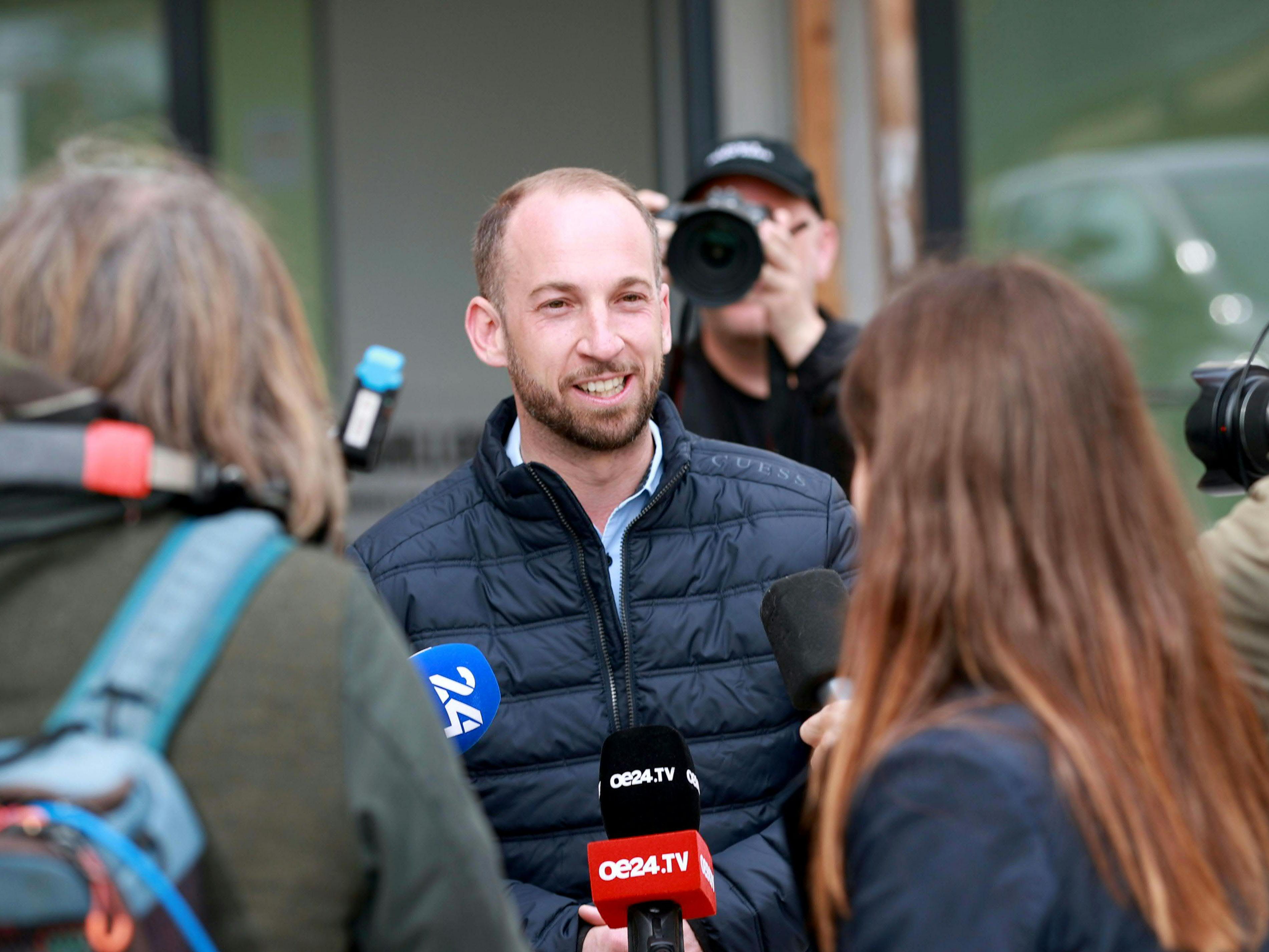 Egger appellierte am Wahltag an die Salzburger. Egger appellierte am Wahltag an die Salzburger.