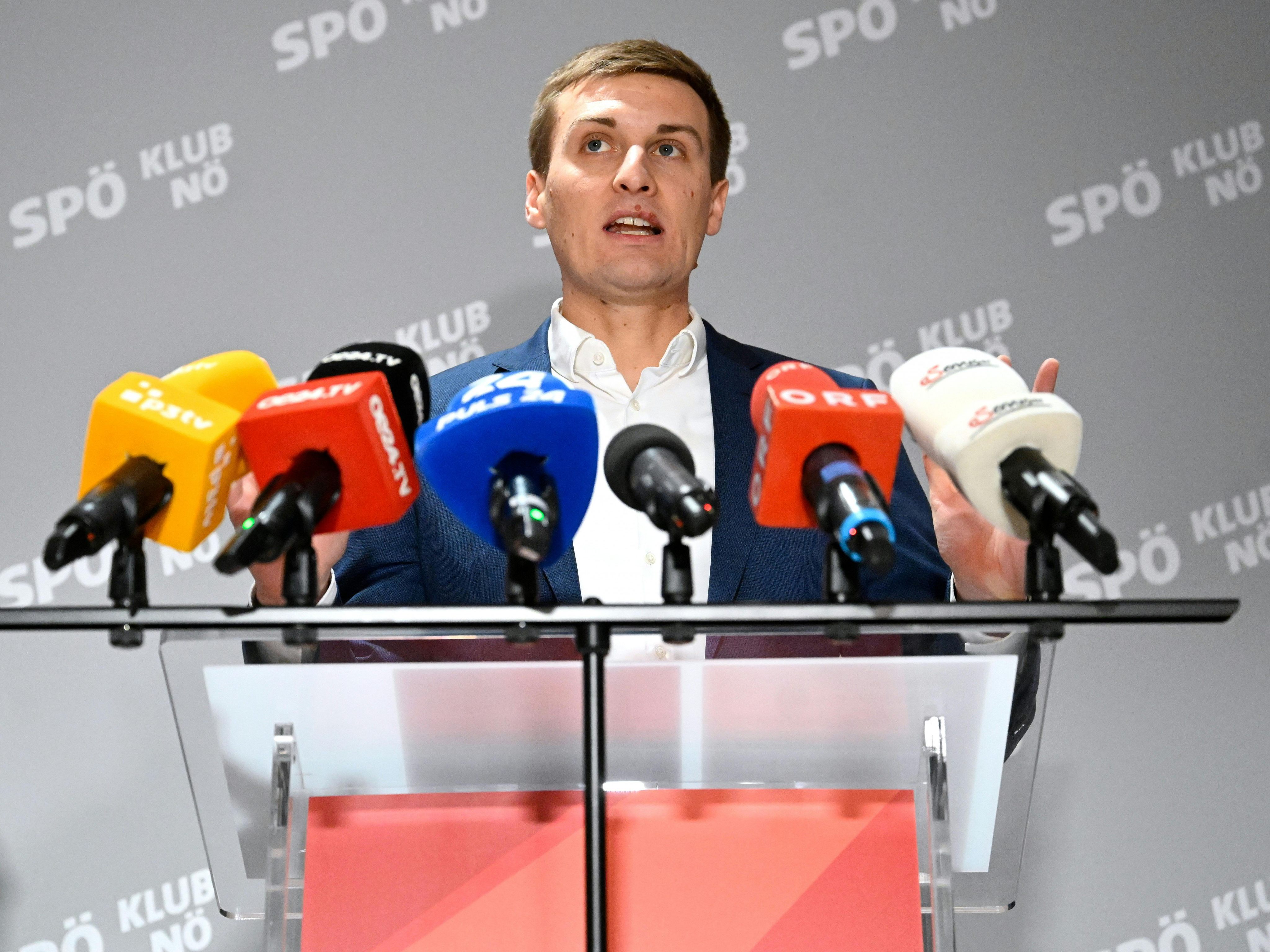 Außerordentlicher Parteitag der SPÖ NÖ im Juni, Hergovich-Wahl steht auf Tagesordnung. Außerordentlicher Parteitag der SPÖ NÖ im Juni, Hergovich-Wahl steht auf Tagesordnung.