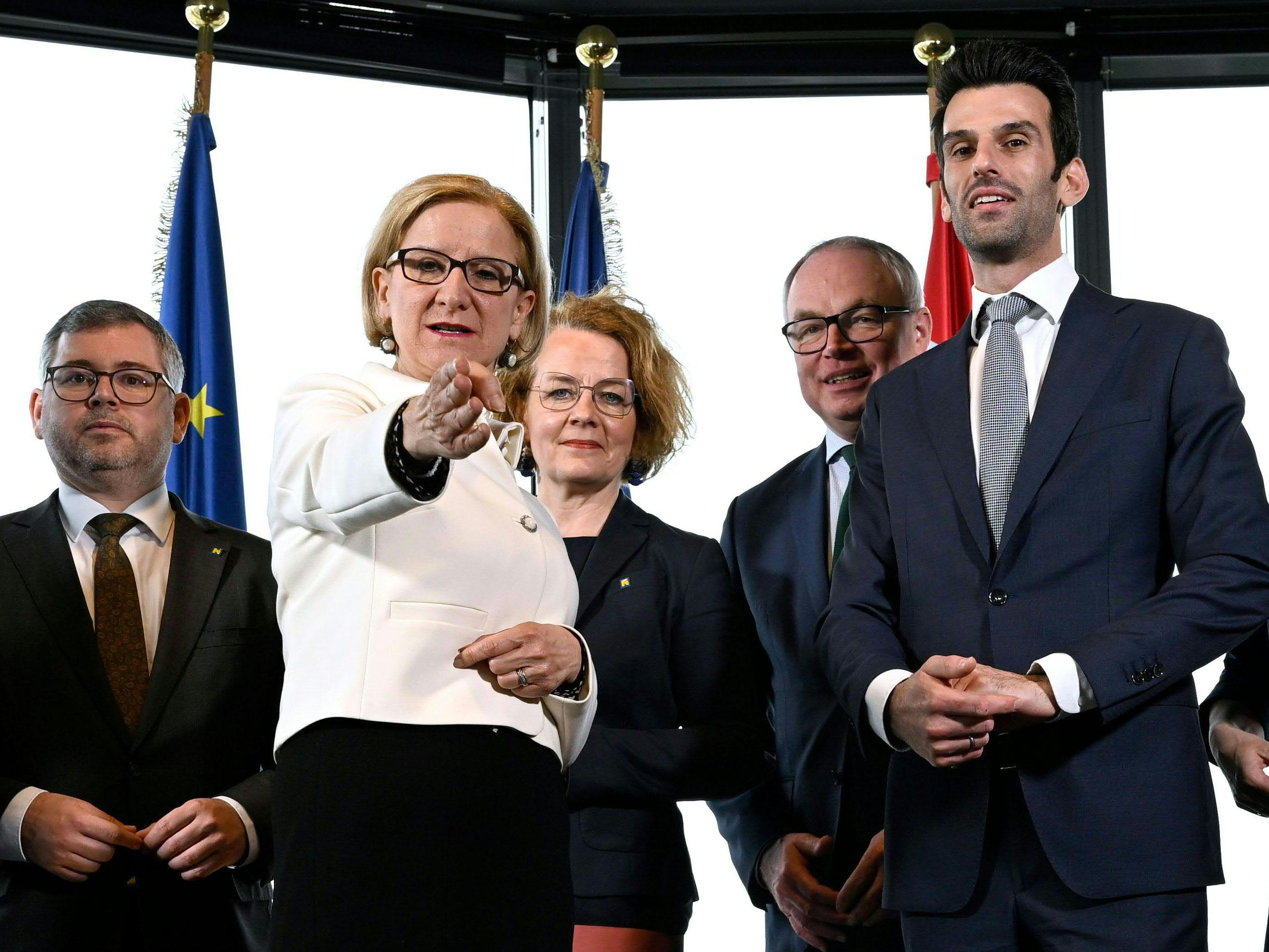 Die schwarz-blaue Koalition hat am Mittwoch ihre Arbeitsschwerpunkte vorgestellt.