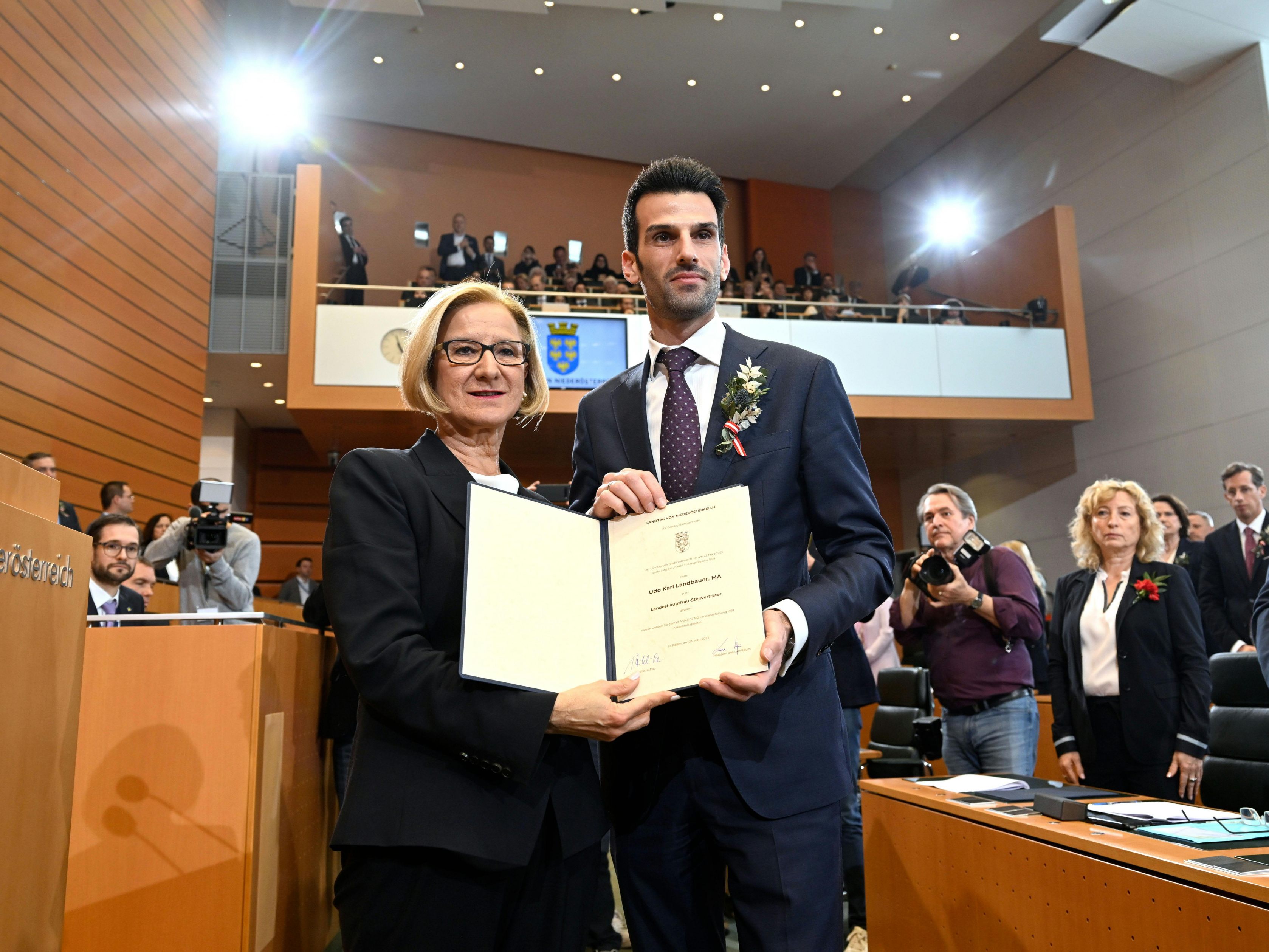 Zur Wahl von Mikl-Leitner und Landbauer ist keine VfGH-Beschwerde geplant. Zur Wahl von Mikl-Leitner und Landbauer ist keine VfGH-Beschwerde geplant.