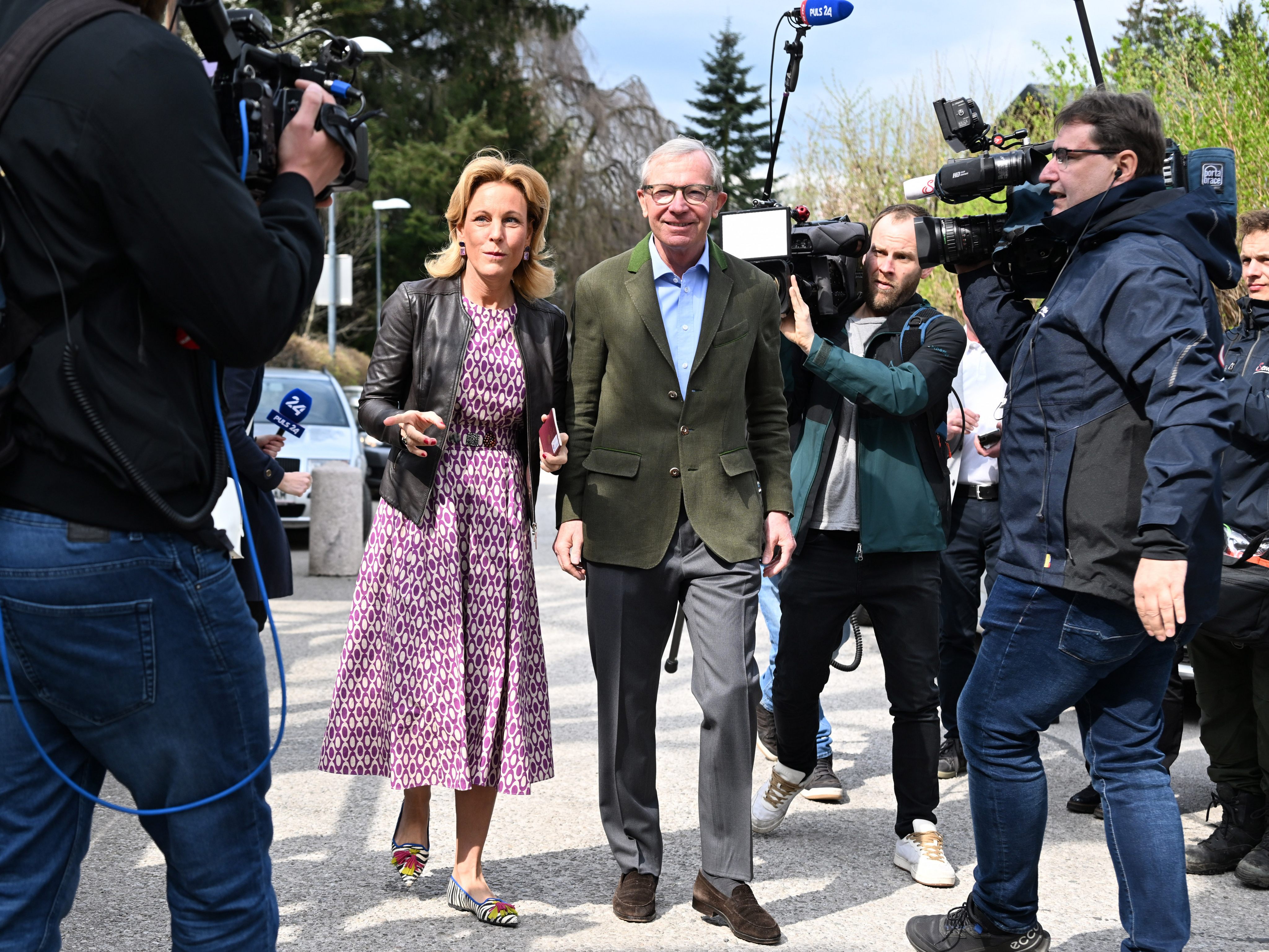 Haslauer rechnet mit einem schlechteren Wahlergebnis als 2018. Haslauer rechnet mit einem schlechteren Wahlergebnis als 2018.