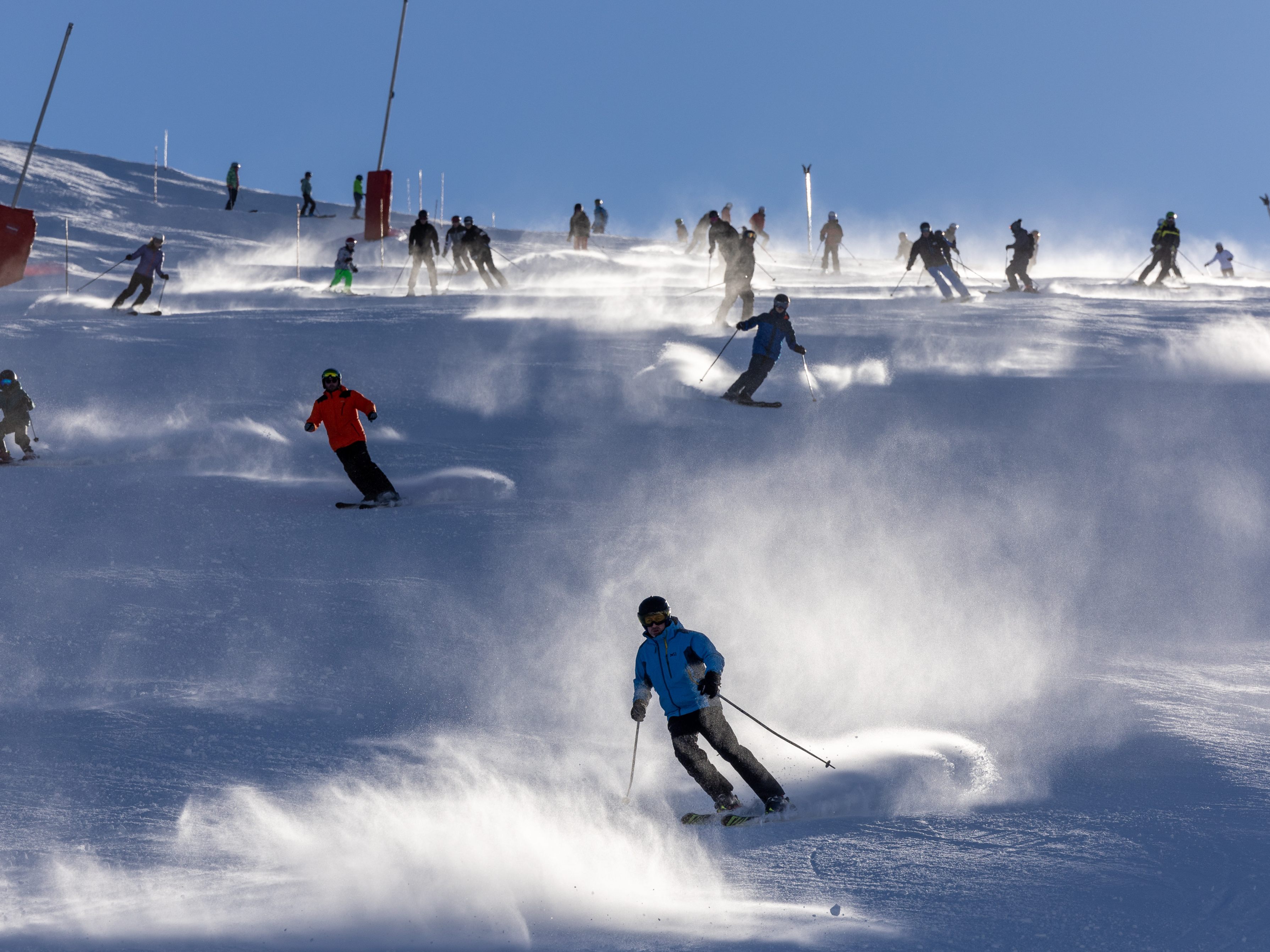 In OÖ wurde bei den Skigästen ein leichtes Minus verbucht.