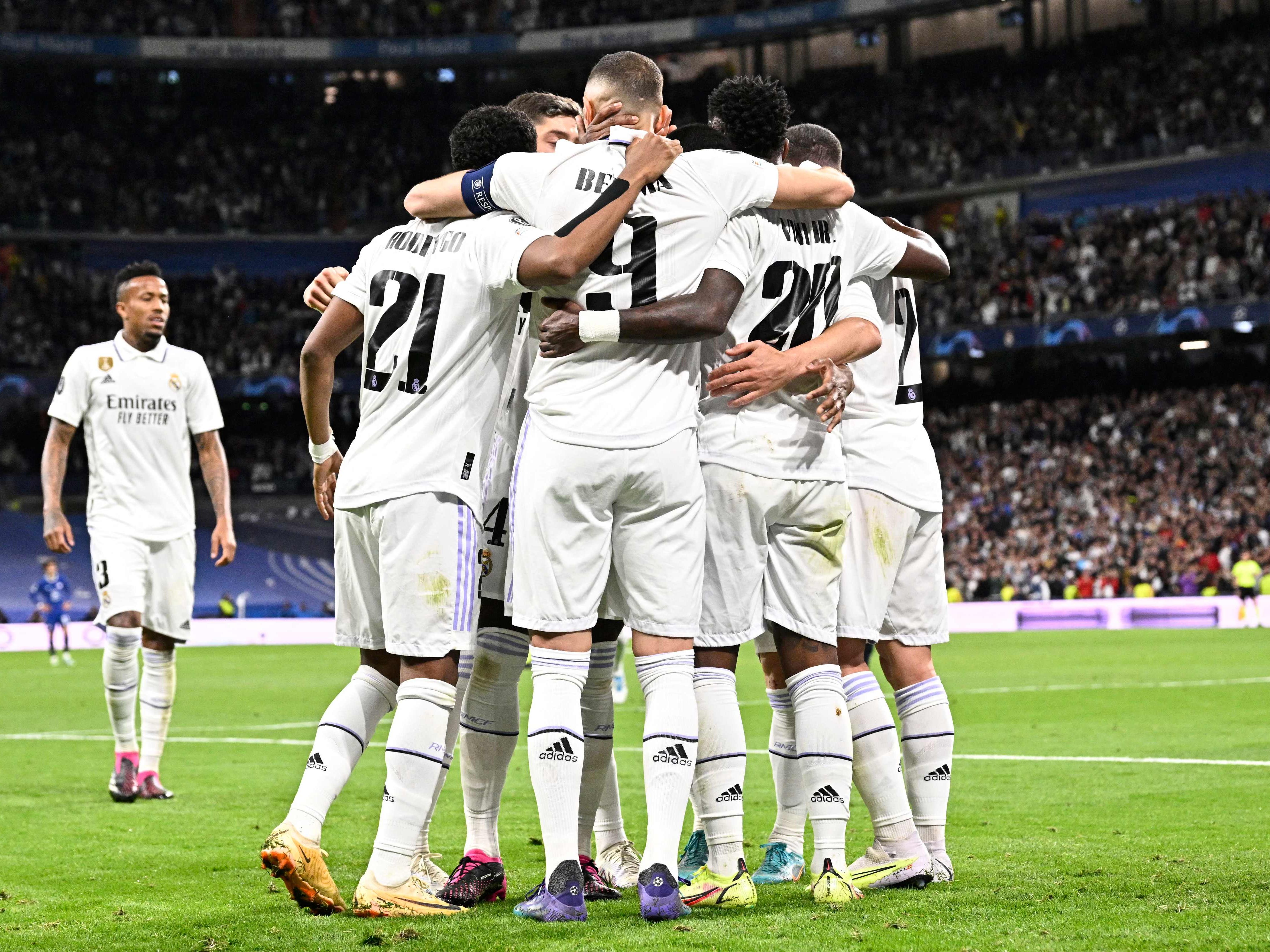 Real Madrid zeigte heute gegen Chelsea eine starke Leistung. Real Madrid zeigte heute gegen Chelsea eine starke Leistung.