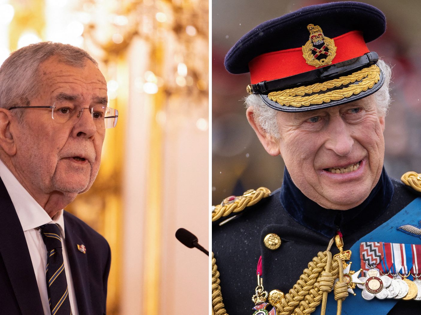 Alexander Van der Bellen nimmt an der Krönung von Charles III. teil.