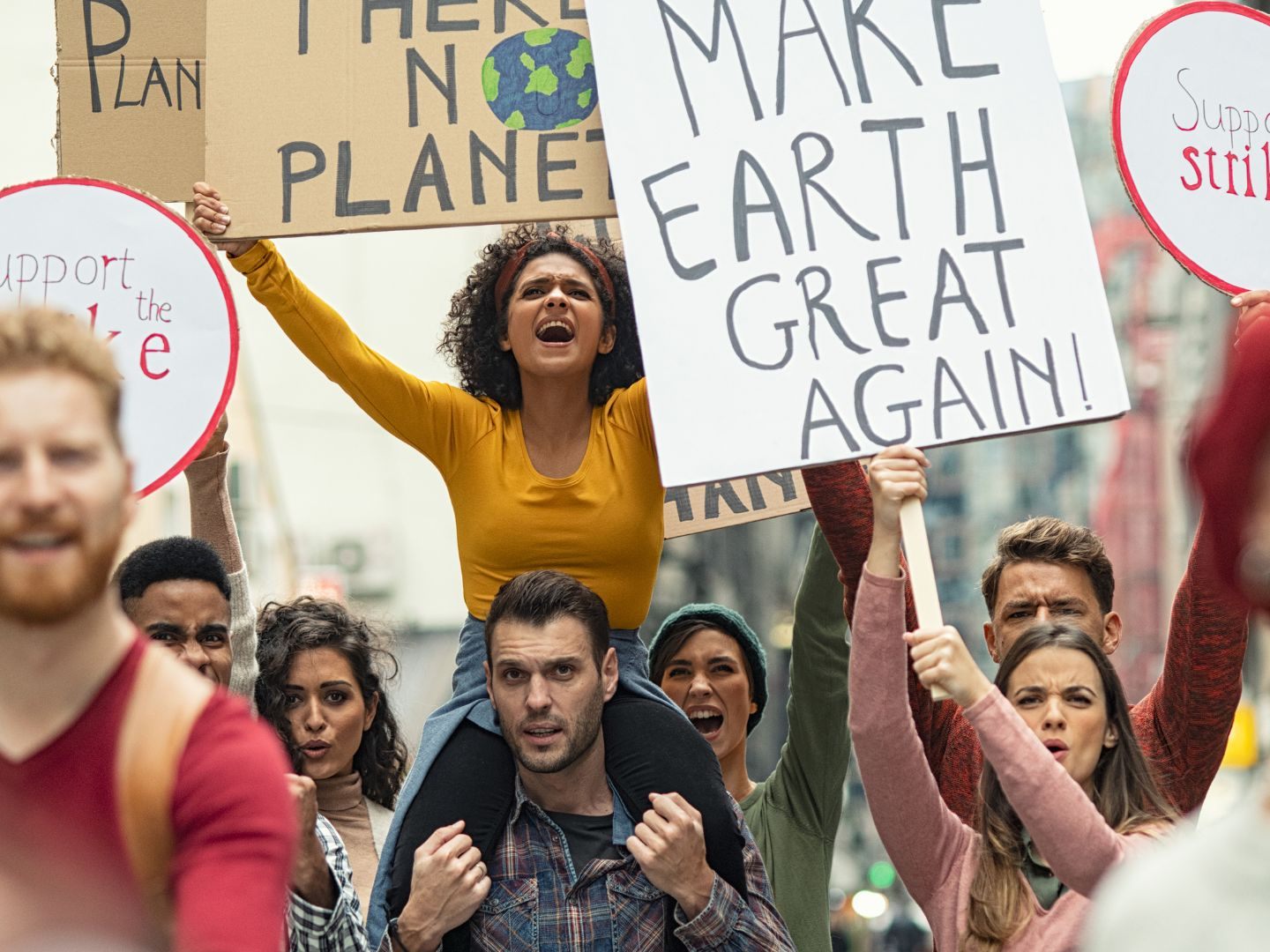 Junge Menschen haben ein größeres Problembewusstsein für den Klimawandel. Junge Menschen haben ein größeres Problembewusstsein für den Klimawandel.