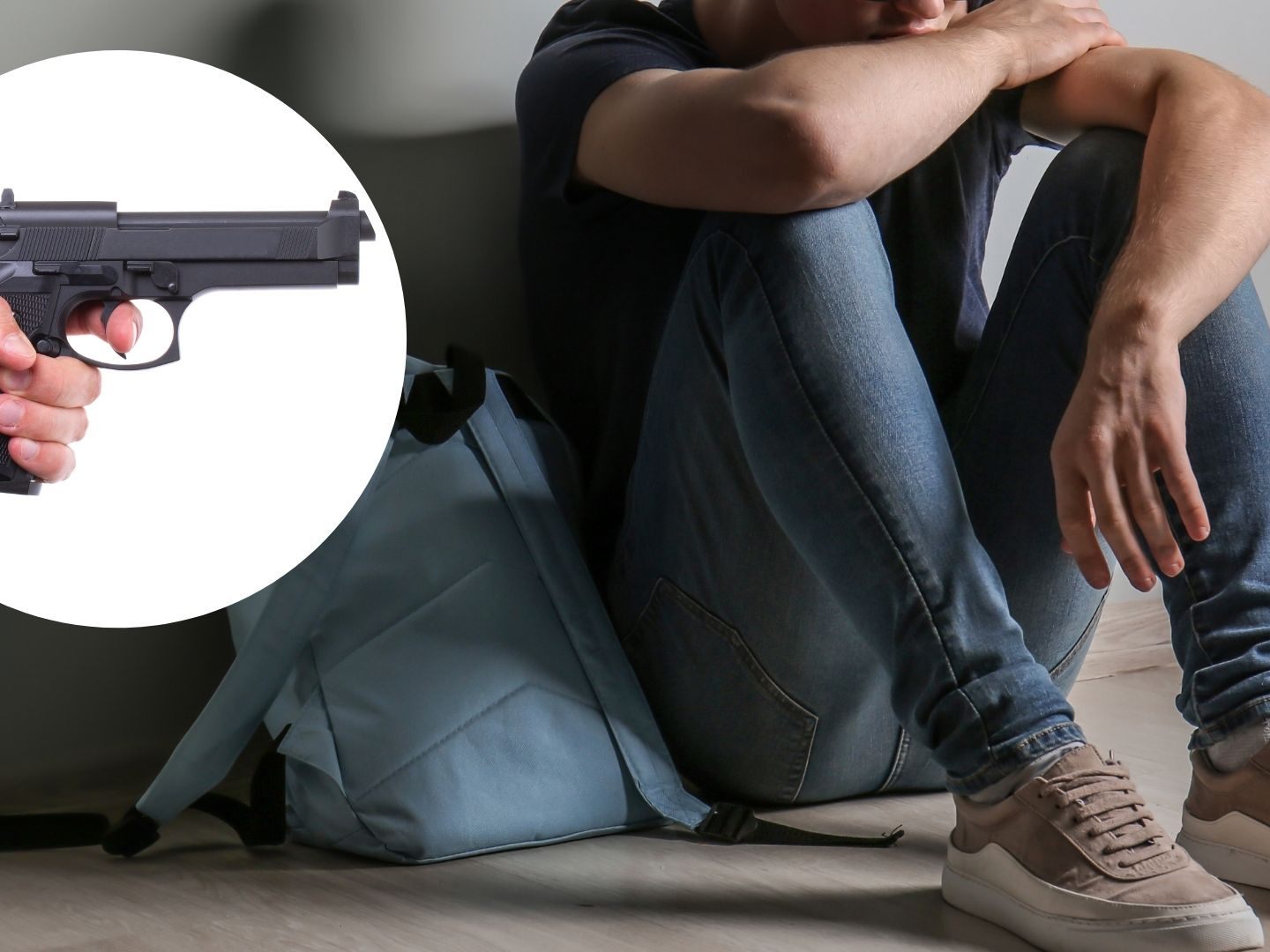 Der Teenager hielt einem Mitschüler die geladene Schreckschusspistole an die Schläfe.