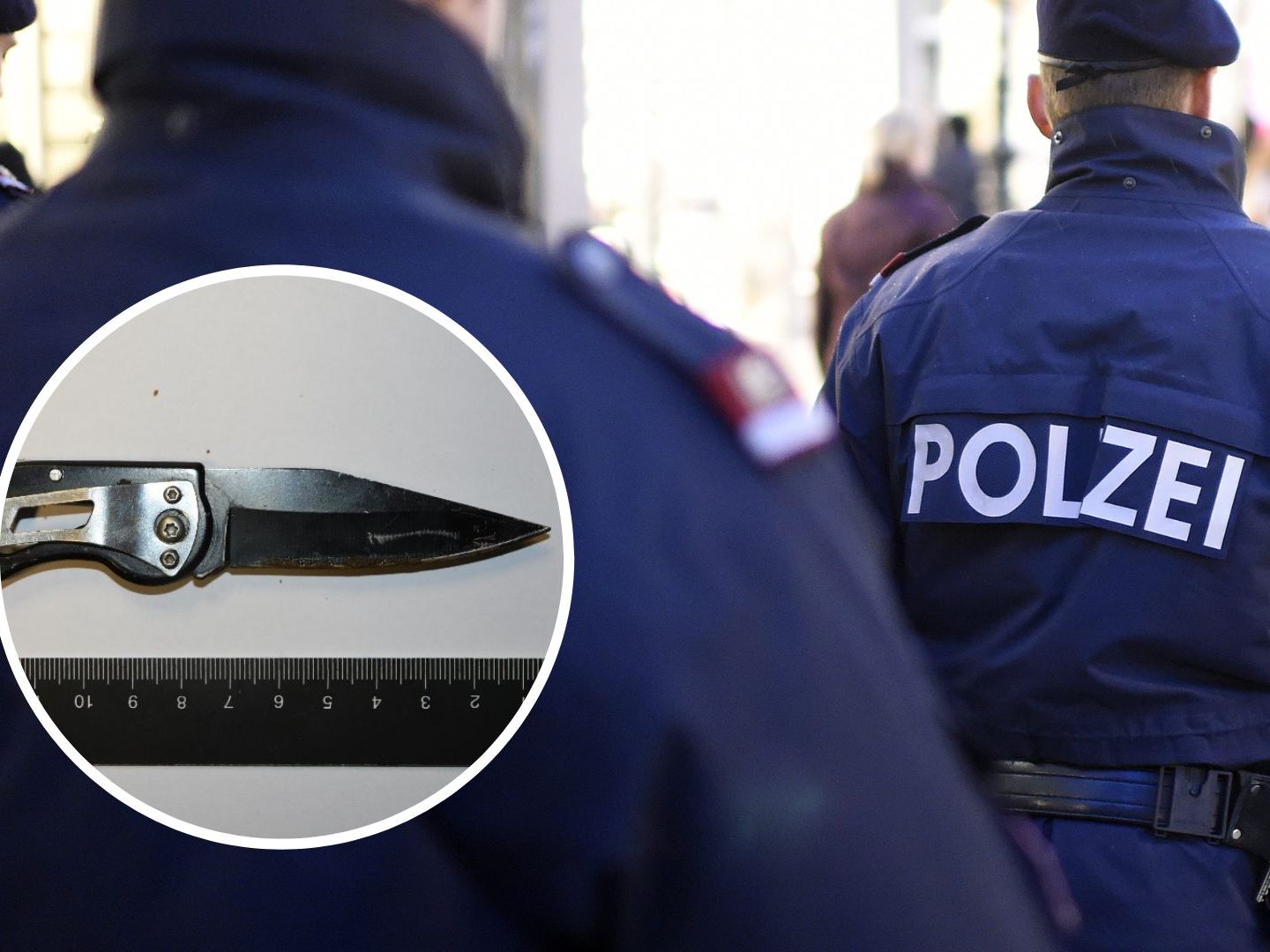 Die Polizei nahm die zwei Tatverdächtigen fest.
