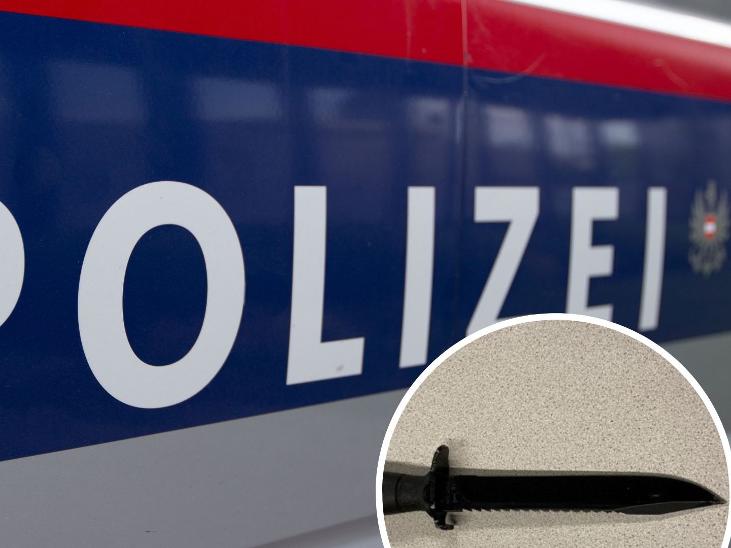 Ein 57-Jähriger soll einen 32-Jährigen mit einem Messer bedroht haben, so die Wiener Polizei.