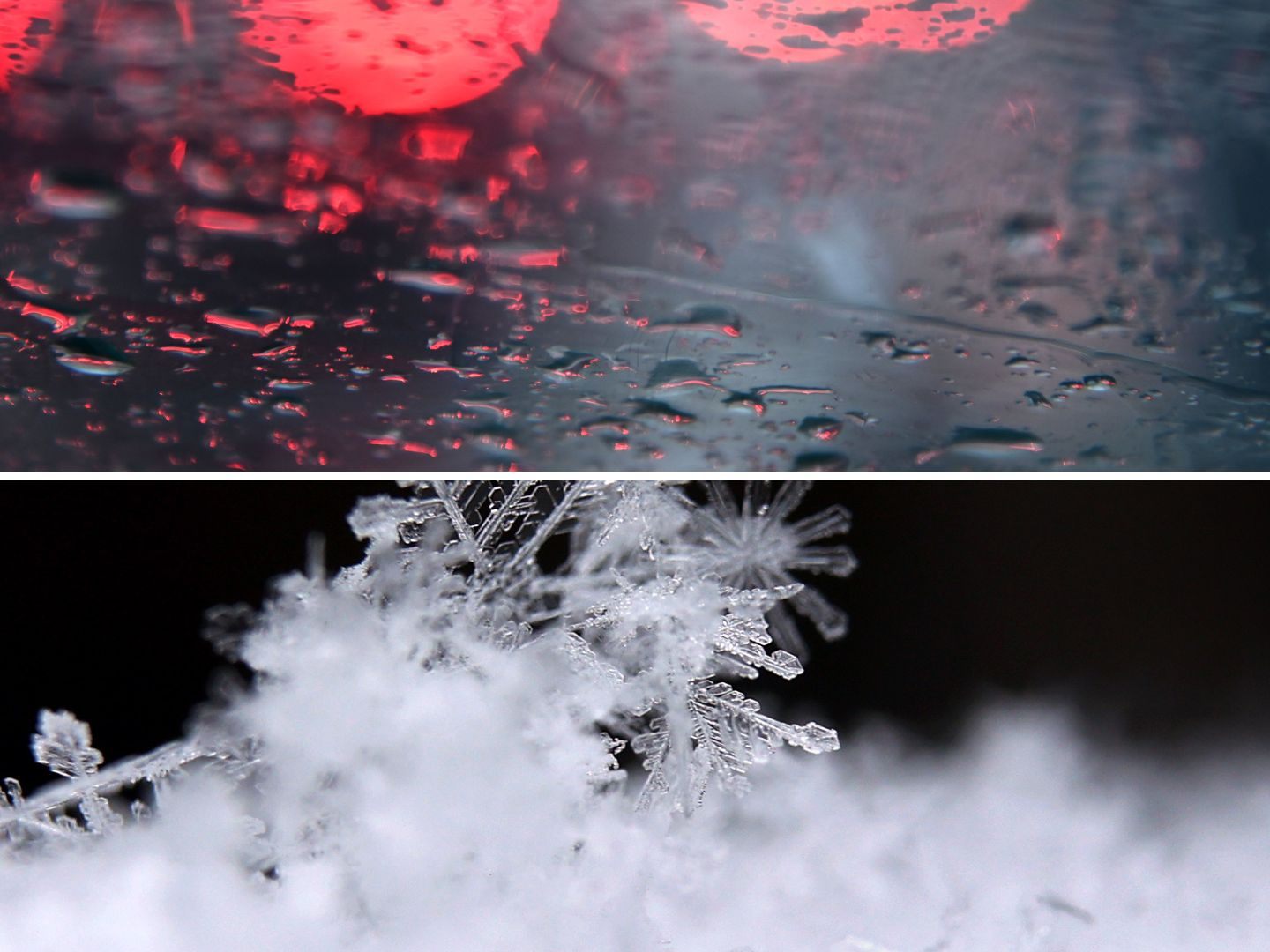 Regen und Schnee blieben in Österreich nicht aus.