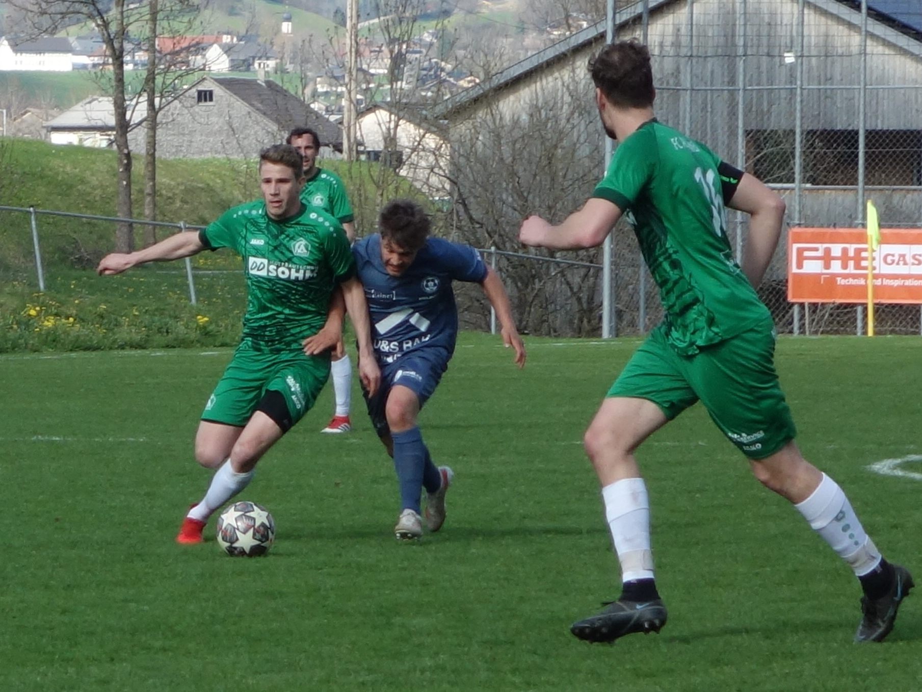Die Alberschwender zwangen den Dornbirner Sportverein in die Knie. Die Alberschwender zwangen den Dornbirner Sportverein in die Knie.