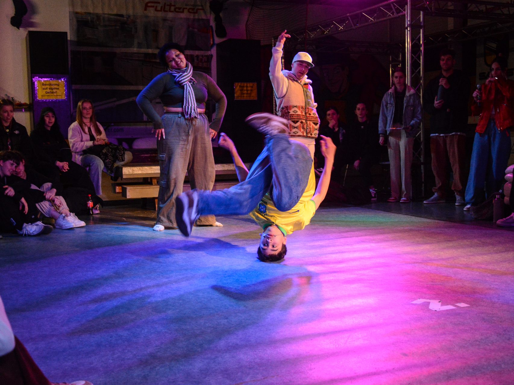 Beim All Style Dance Battle am Samstag im Culture Factor Y zeigten die Tänzer und Tänzerinnen, was sie alles drauf haben. Beim All Style Dance Battle am Samstag im Culture Factor Y zeigten die Tänzer und Tänzerinnen, was sie alles drauf haben.