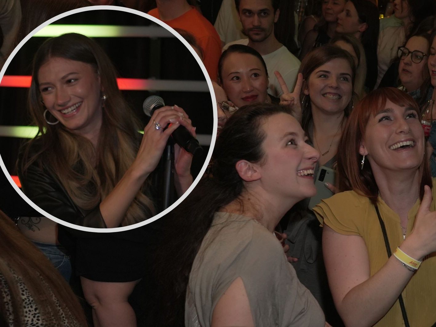 350 Fans feierten beim exklusvien Leony-Konzert im Fischbach.