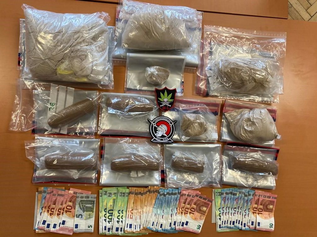 Die stellte 1,8 Kilo Heroin sicher.