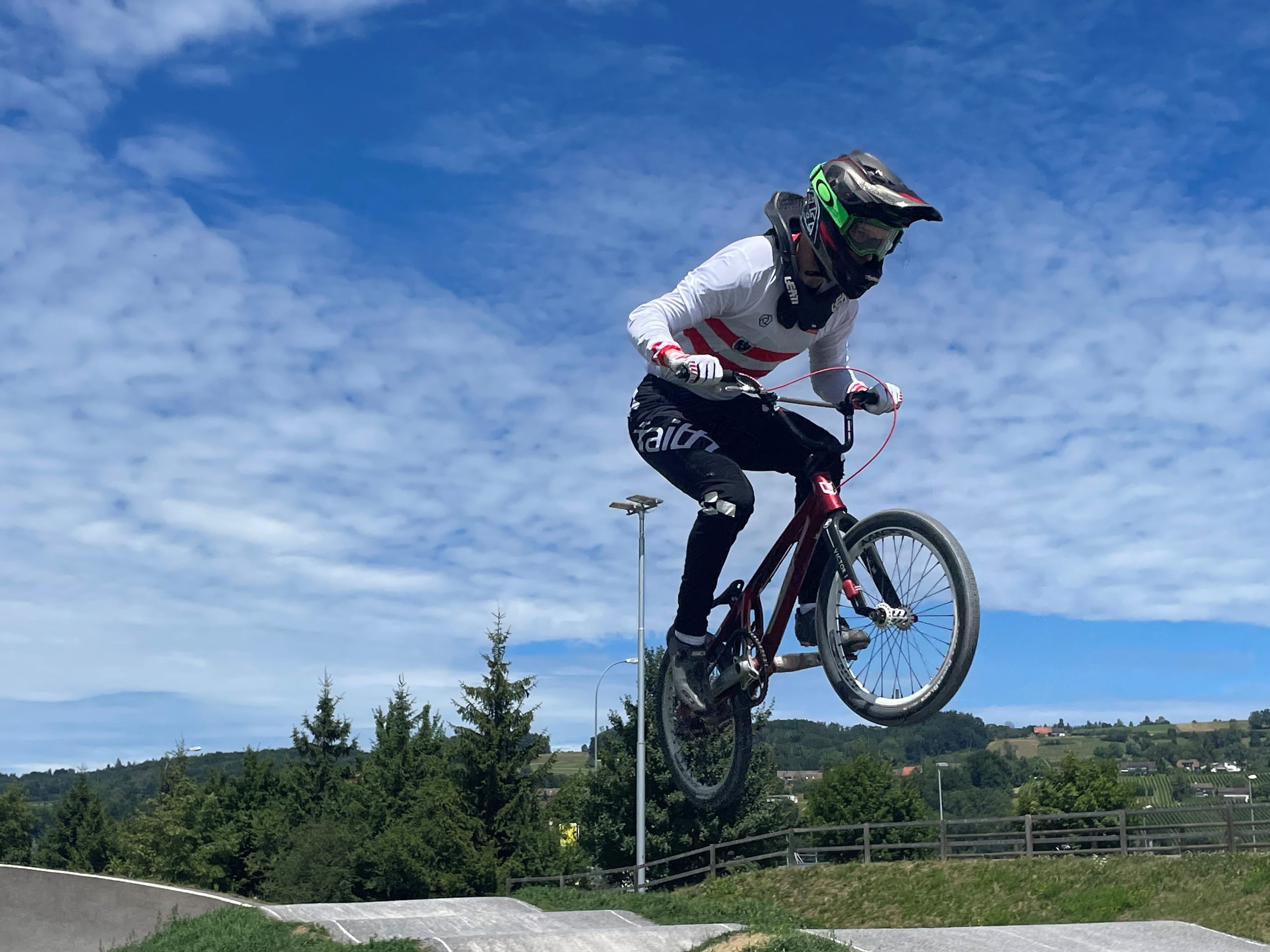 Bjarne Schedler in voller Action