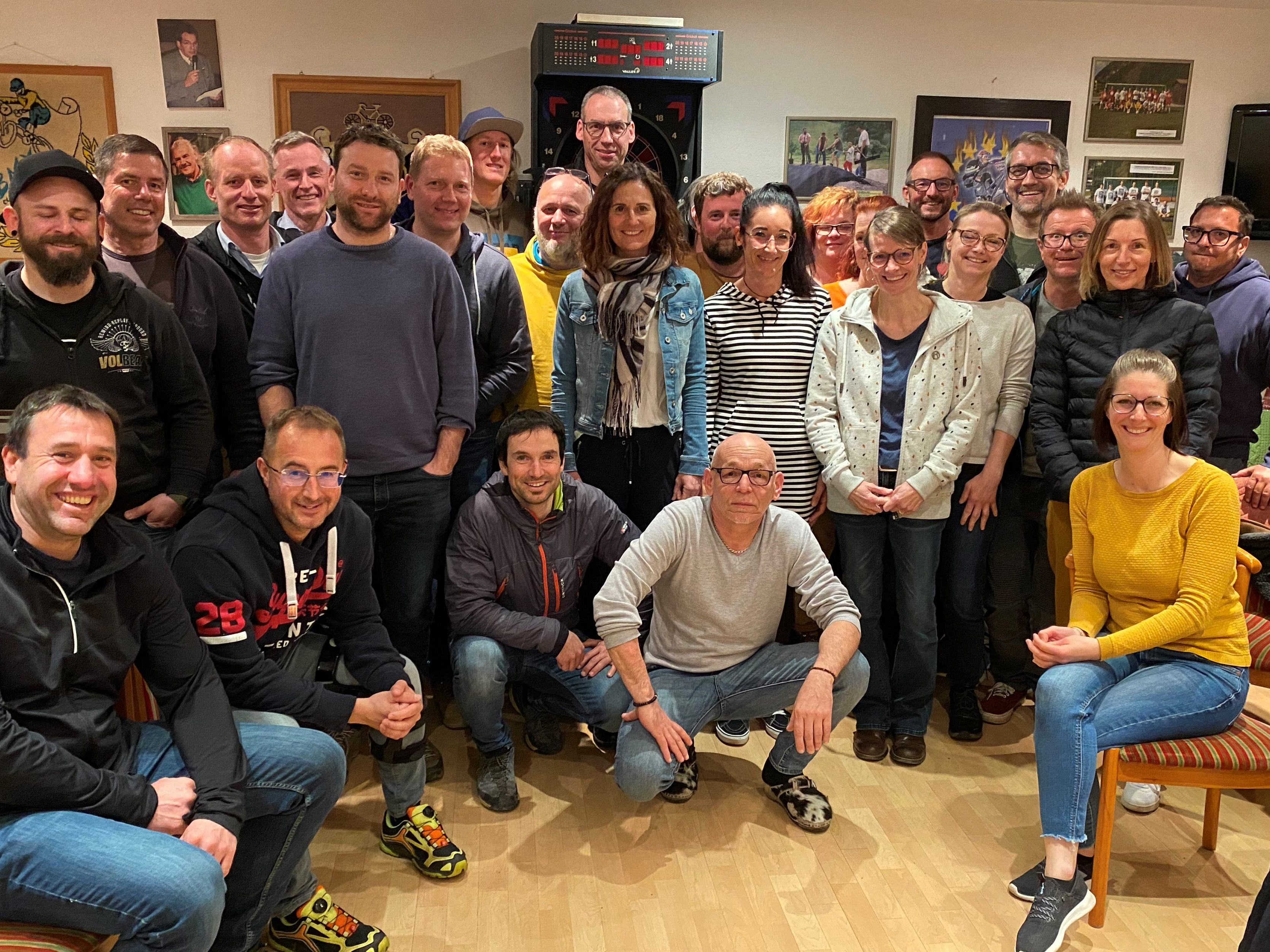 Der BMX-Club verfügt über einen großen Kampfrichterstab Der BMX-Club verfügt über einen großen Kampfrichterstab