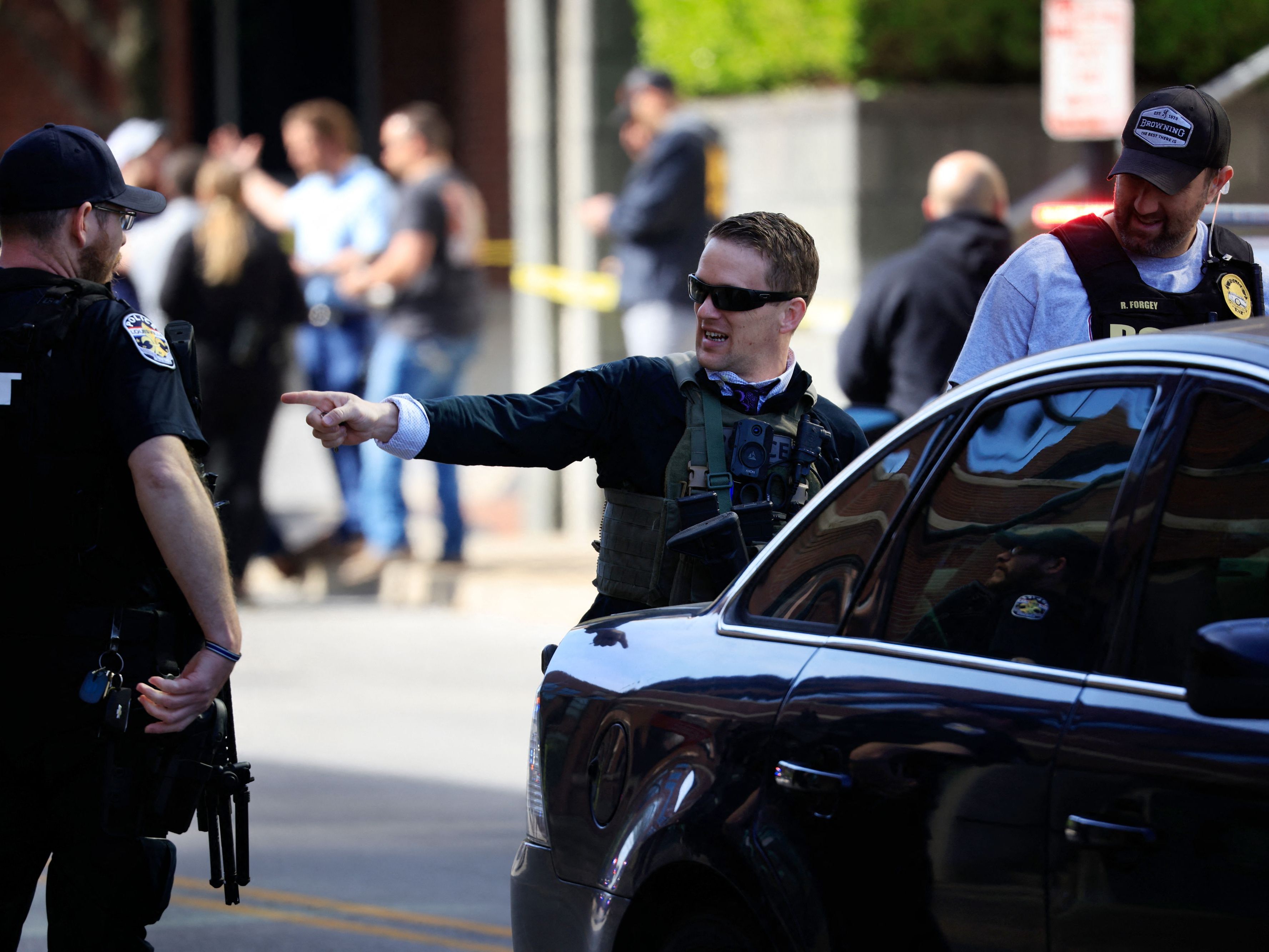 Schüsse in Louisville: Polizei im Großeinsatz.