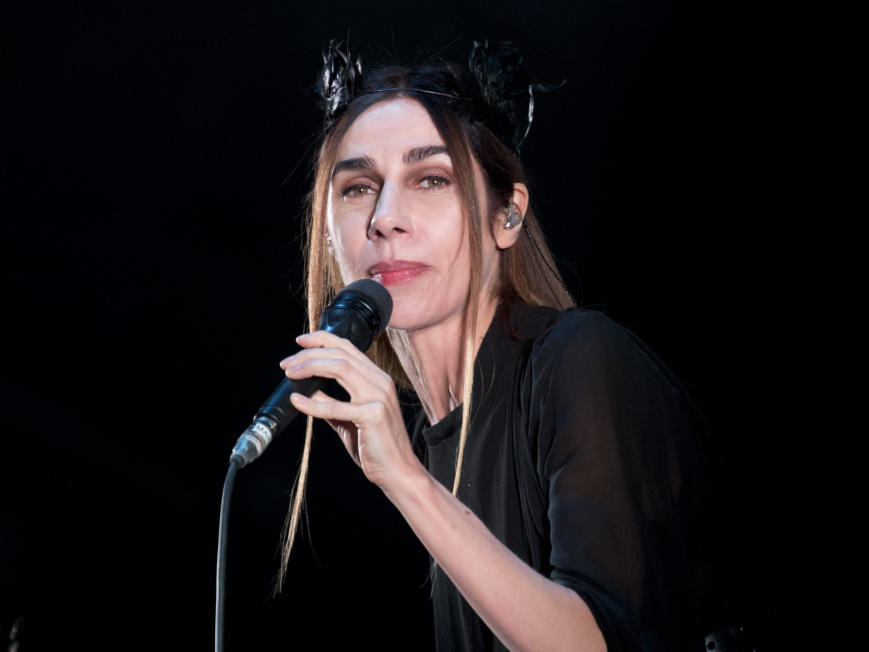 PJ Harvey im Jahr 2017. Die Musikerin hat ein neues Album angekündigt.