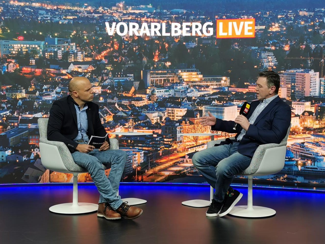 Christoph Waibel, Dornbirner Stadtrat für die FPÖ, war am Mittwoch zu Gast bei "Vorarlberg LIVE".