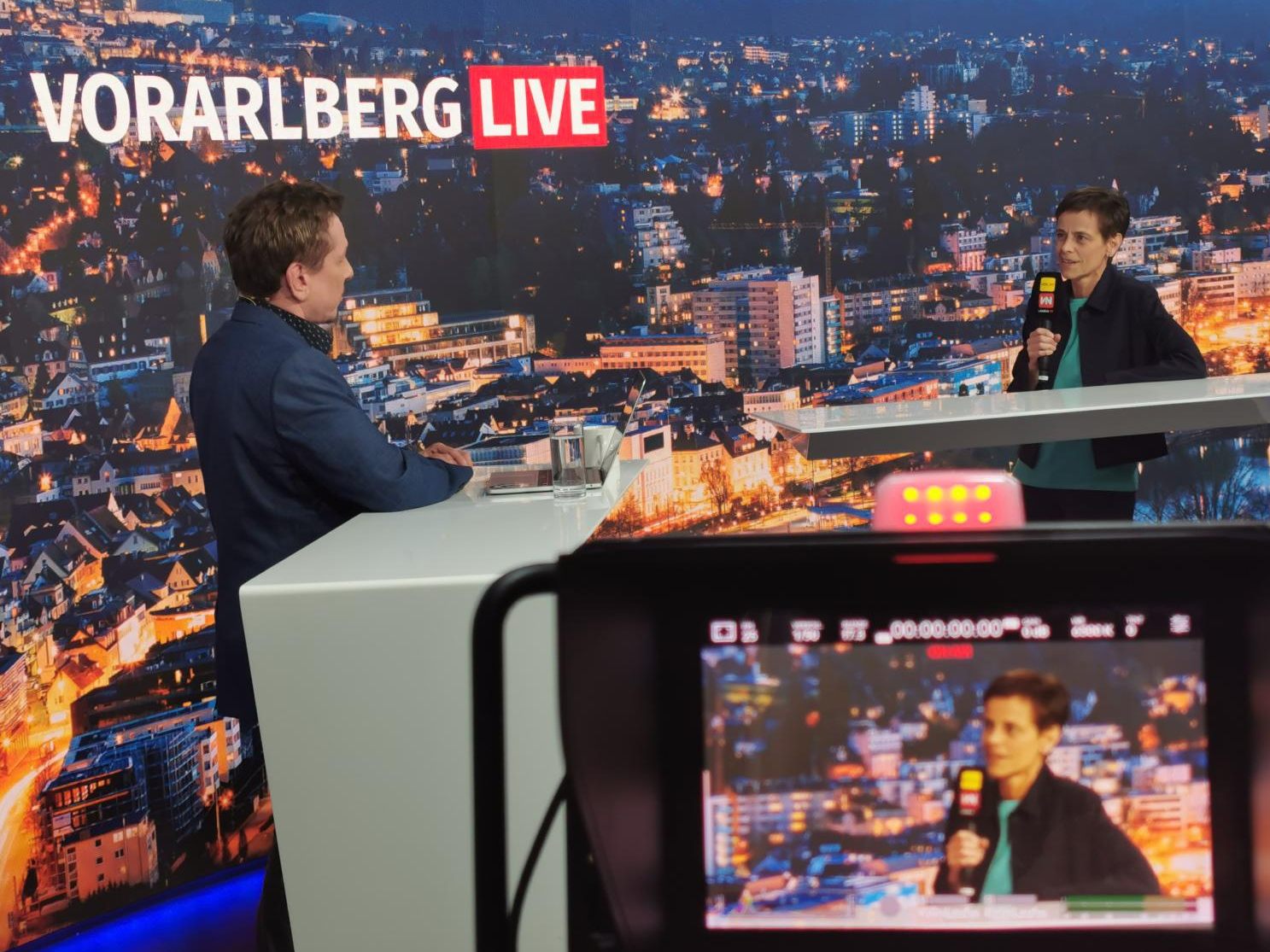 Mag. Dr. Irene Häntschel-Erhart war am Freitag zu Gast bei "Vorarlberg LIVE". Mag. Dr. Irene Häntschel-Erhart war am Freitag zu Gast bei "Vorarlberg LIVE".