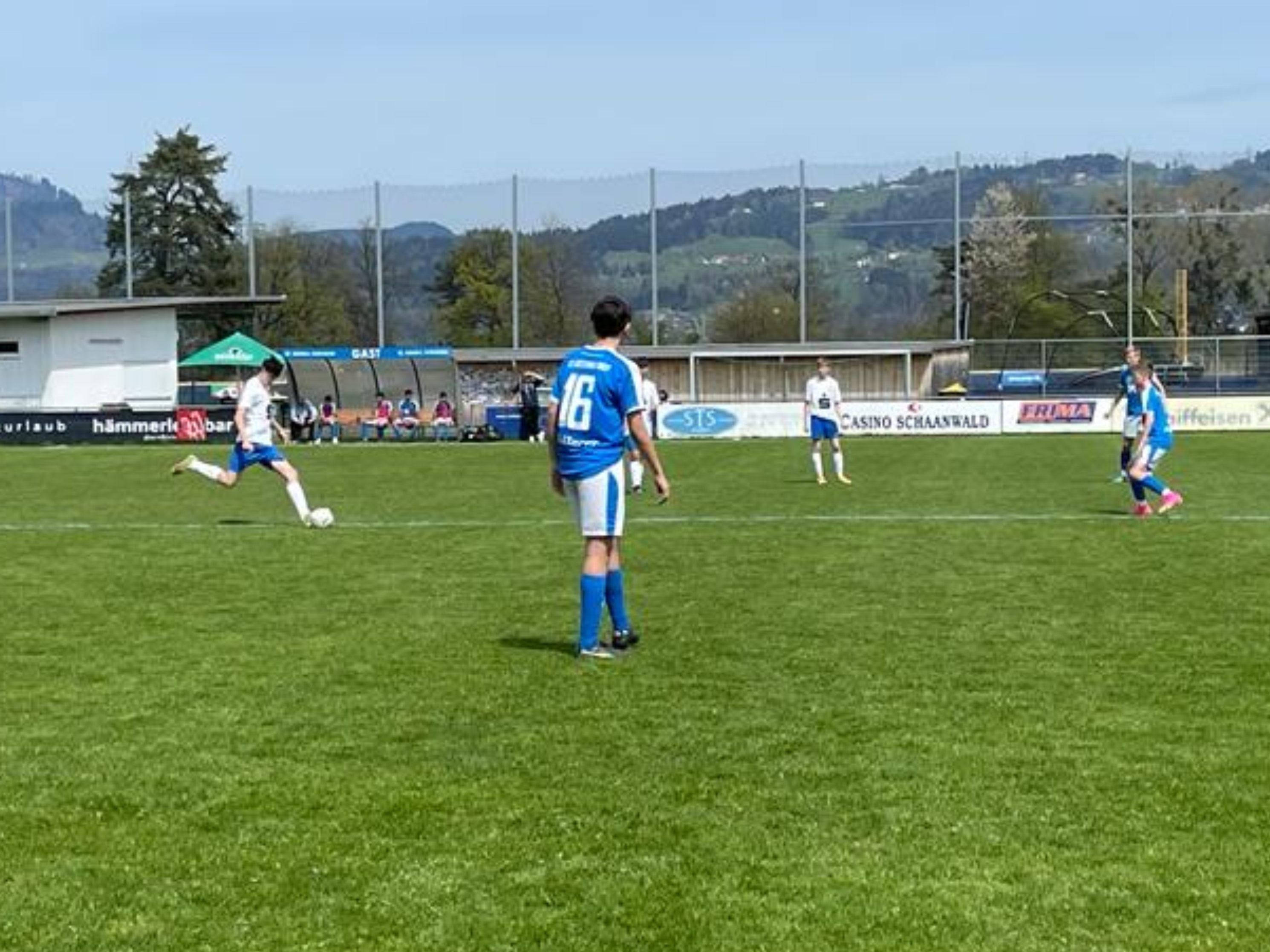 Im ersten Heimspiel der Frühjahrsrunde feierten die Dornbirner Younsters einen vollen Erfolg Im ersten Heimspiel der Frühjahrsrunde feierten die Dornbirner Younsters einen vollen Erfolg