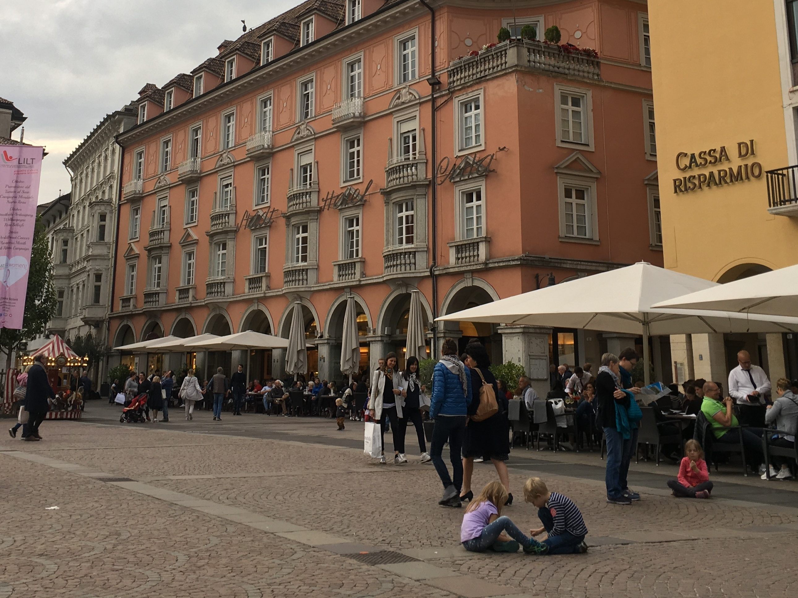 Waltherplatz in Bozen.
