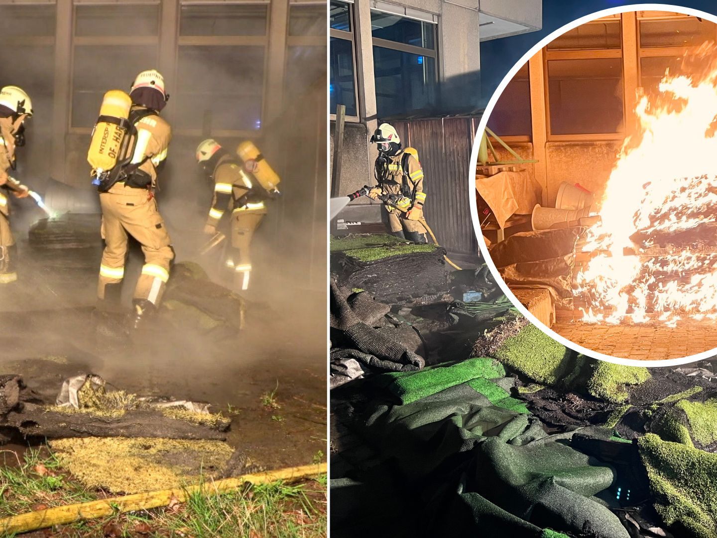 Feuer griff nicht auf Fassade über