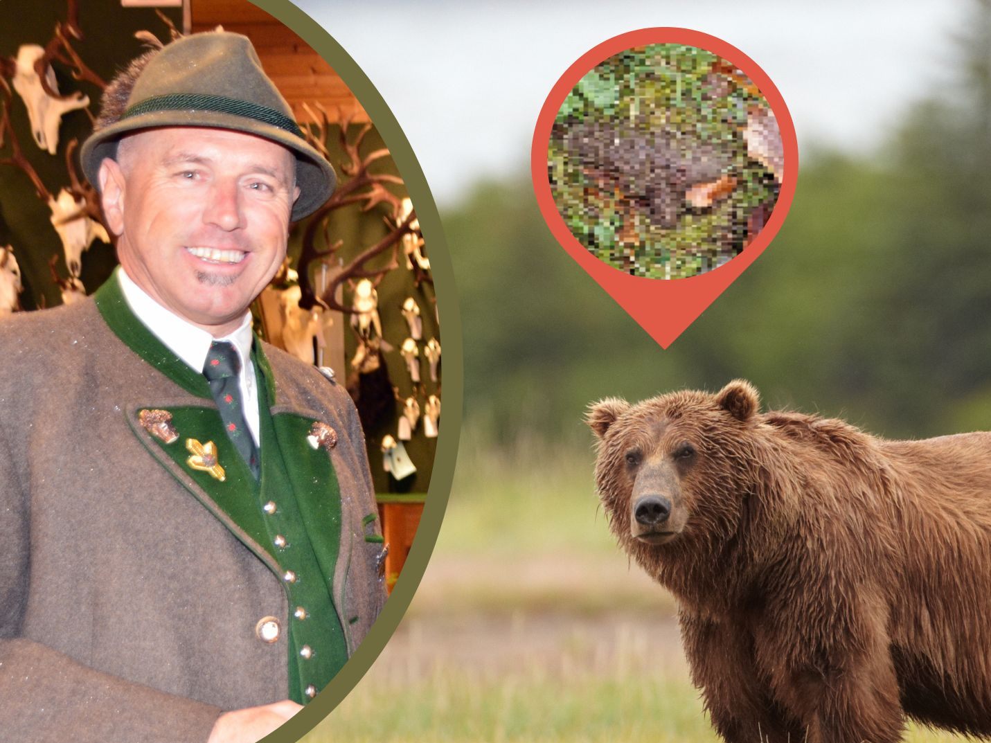 Wildtier-Experte Hubert Schatz über die Bären-Sichtung im Montafon.