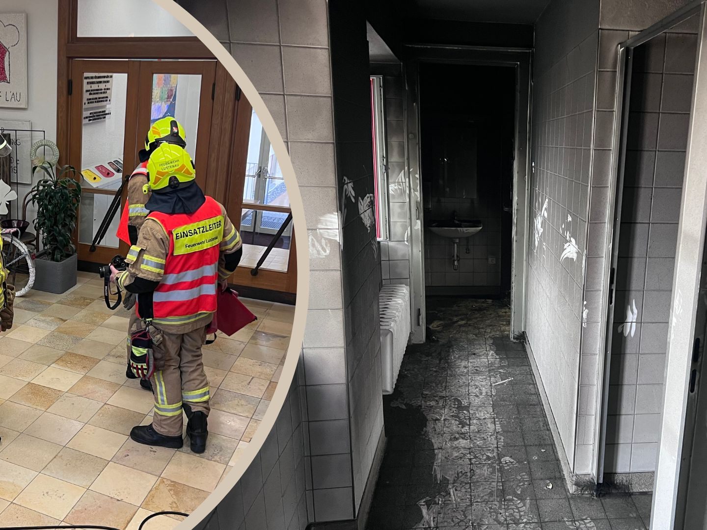 Schüler für Brand verantwortlich