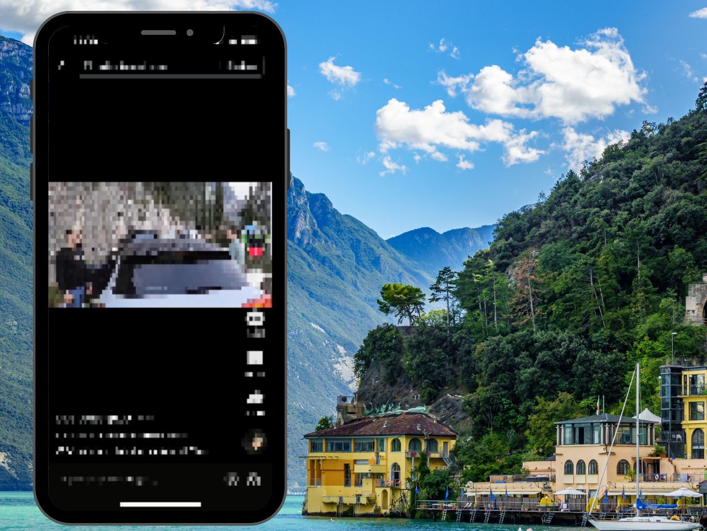 Mega-Stau am Gardasee!