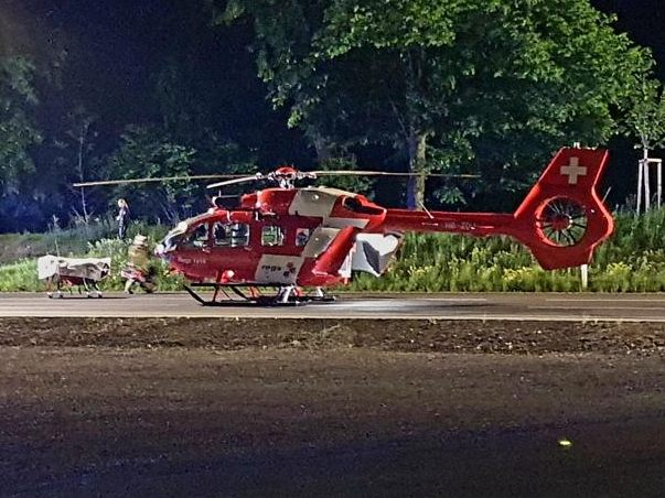 Medizinischer Notfall in Höchst - Schweizer Notruf gewählt. Medizinischer Notfall in Höchst - Schweizer Notruf gewählt.