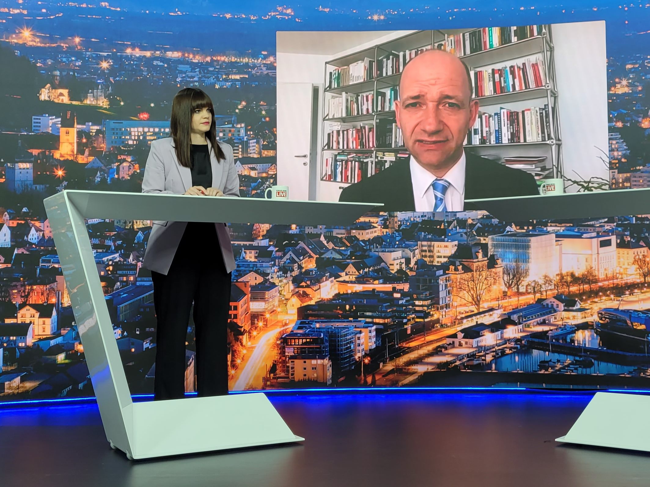 Politikberater Thomas Hofer bei "Vorarlberg LIVE"