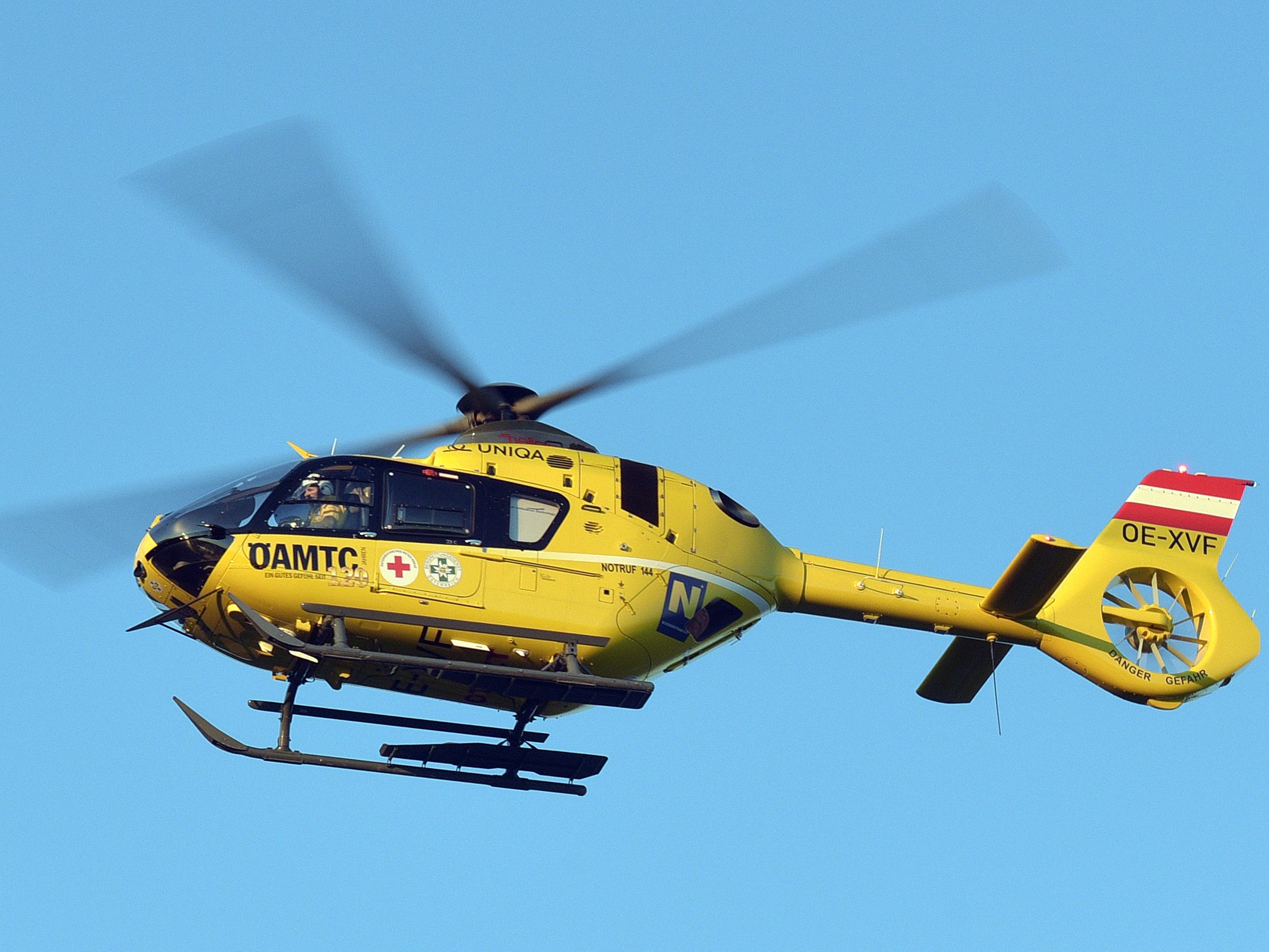 Notarzthubschrauber wurden nach dem Unfall angefordert.