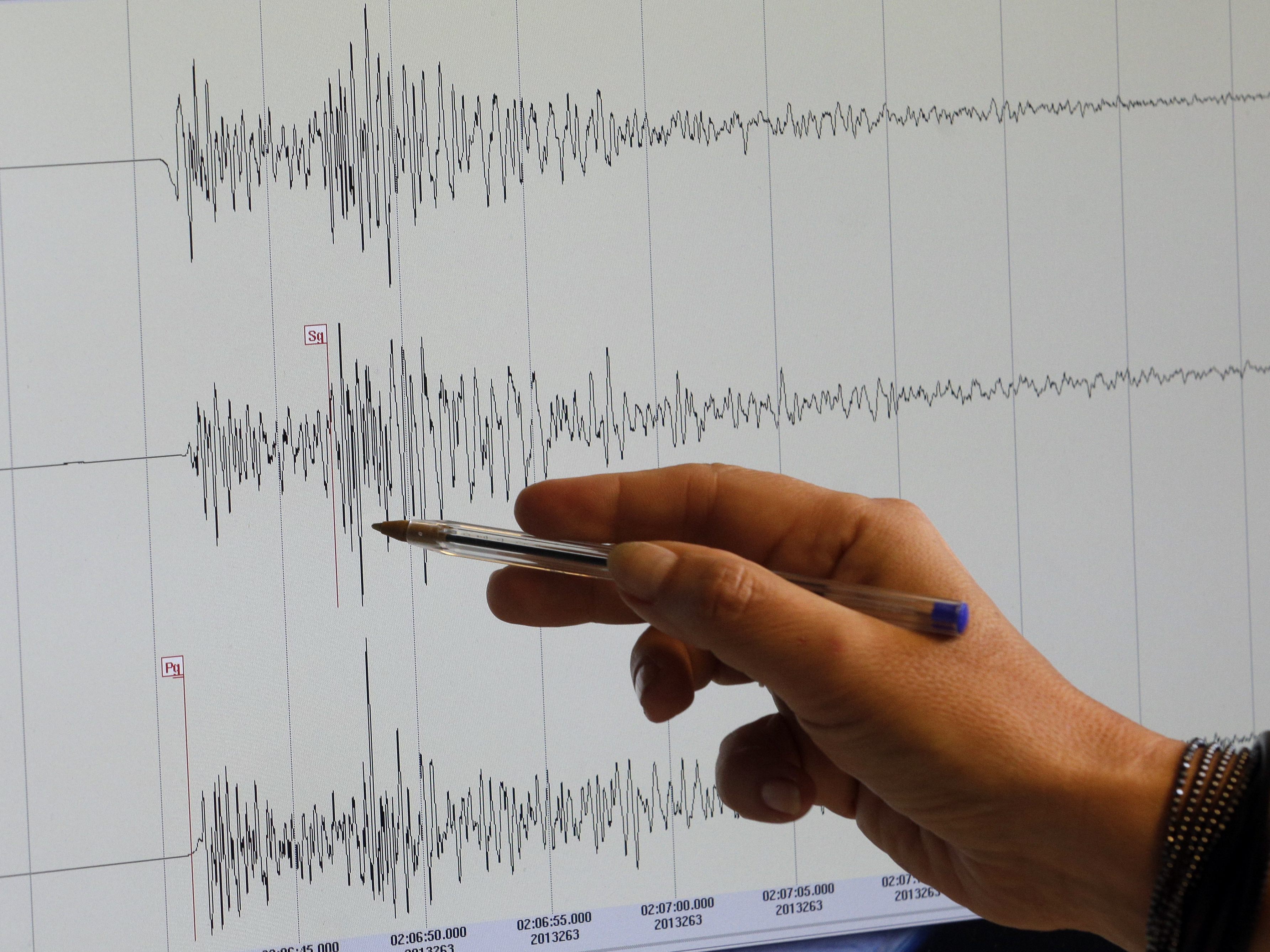 Das Erdbeben hatte eine Magnitude von 2,8. Das Erdbeben hatte eine Magnitude von 2,8.