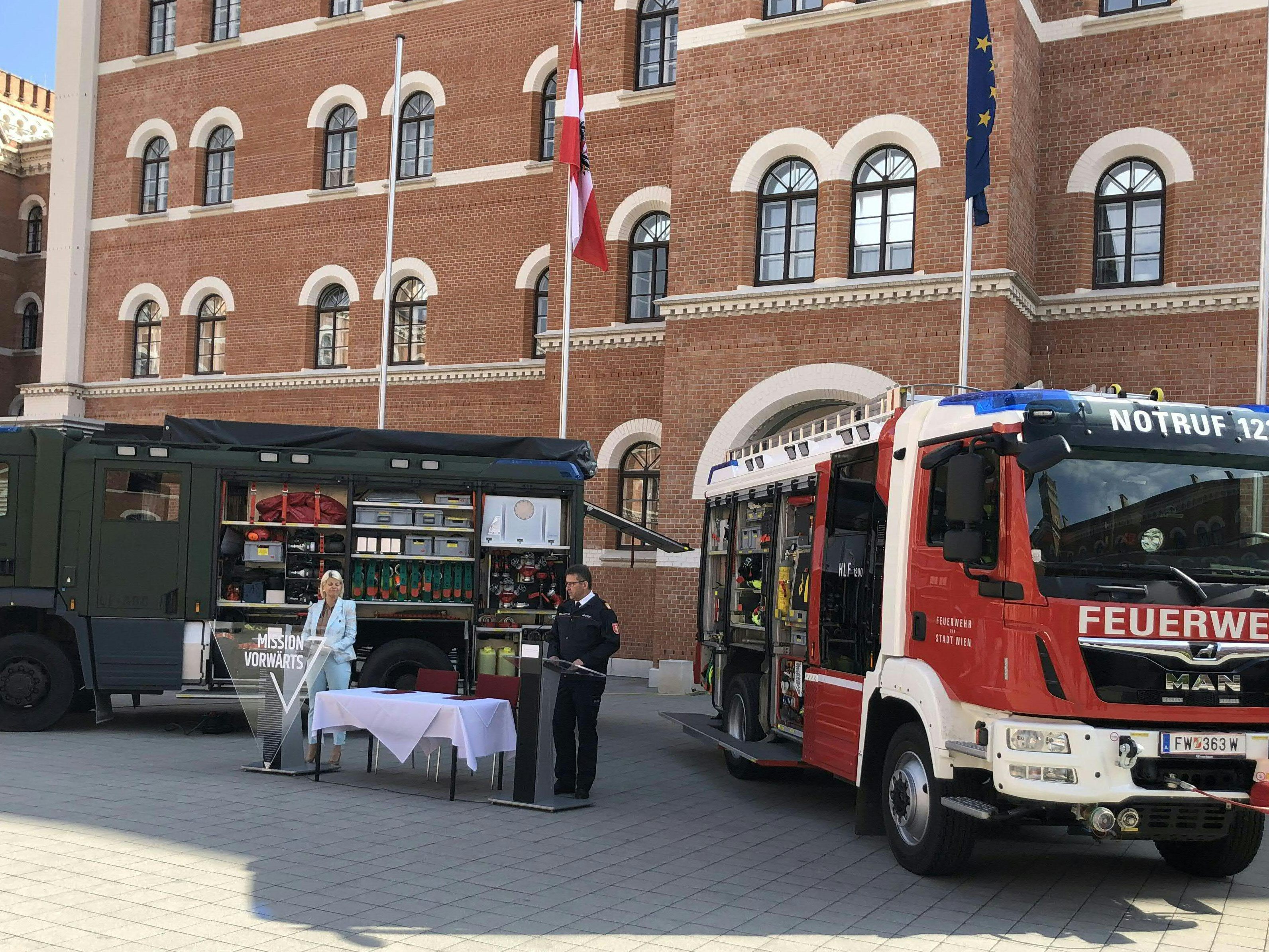 Feuerwehr und Bundesheer möchte mehr zusammenarbeiten.