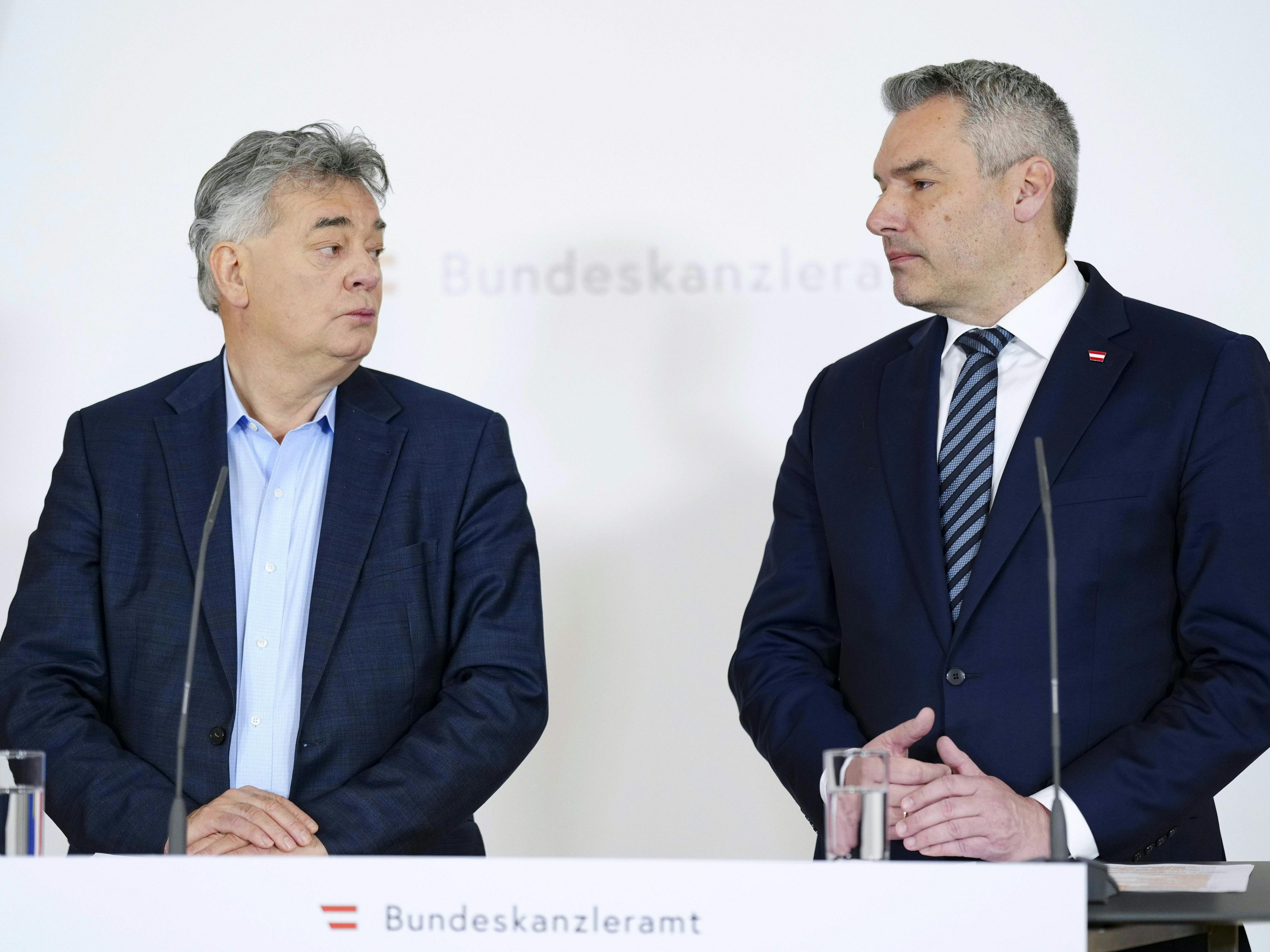 Vertrauen in Regierung bei Mehrheit gesunken.